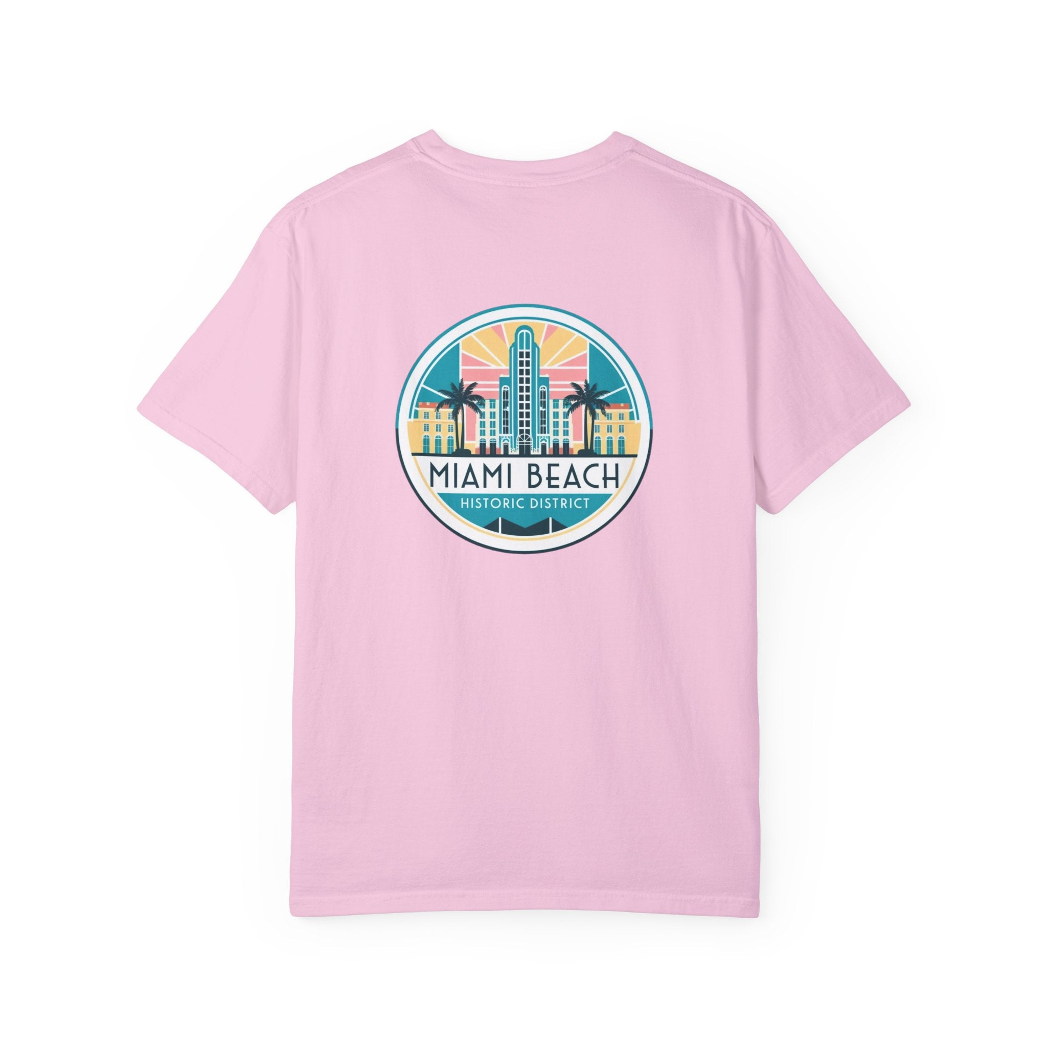 Sailing Religion Miami beach Vibes Eco-Friendly Unisex Garment-Dyed T-Shirt