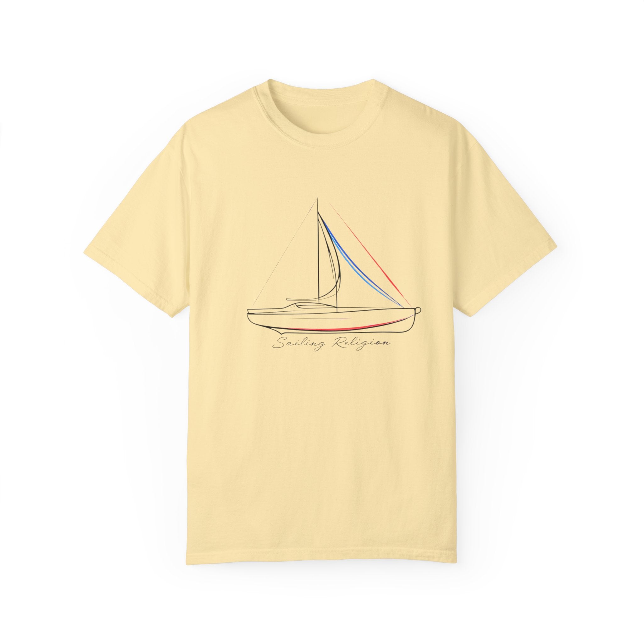 Sailing Religion single line designs collection Unisex T-shirt