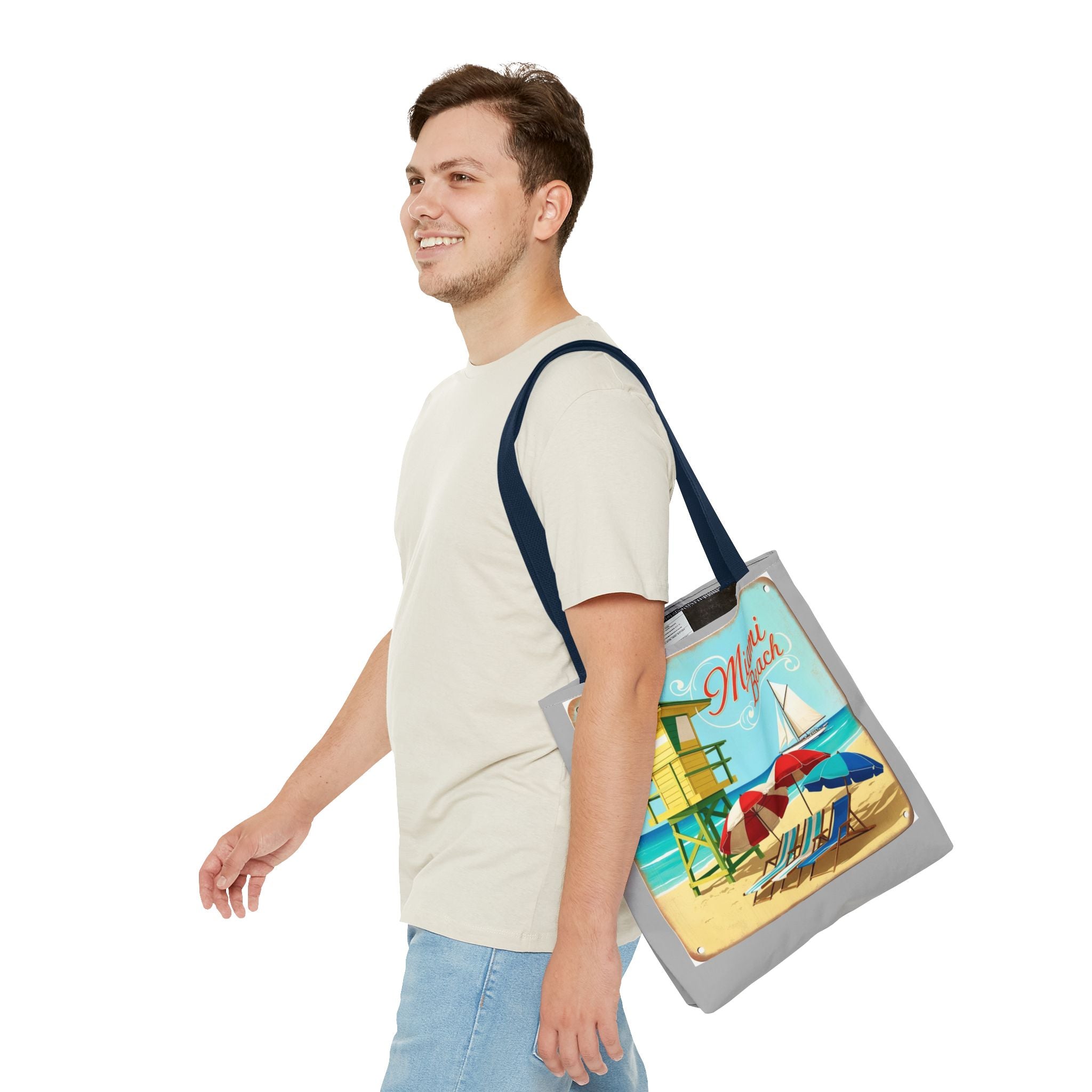 Miami Beach Bag - Perfect for Beach Lovers & Sailors