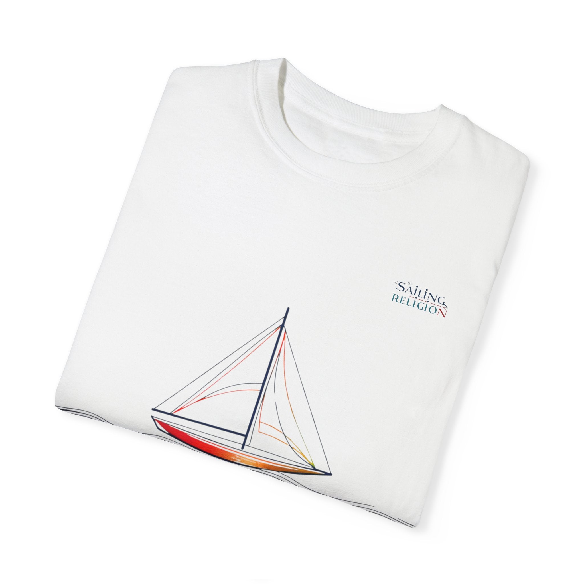 Sailing Religion single line collection unisex T-shirt