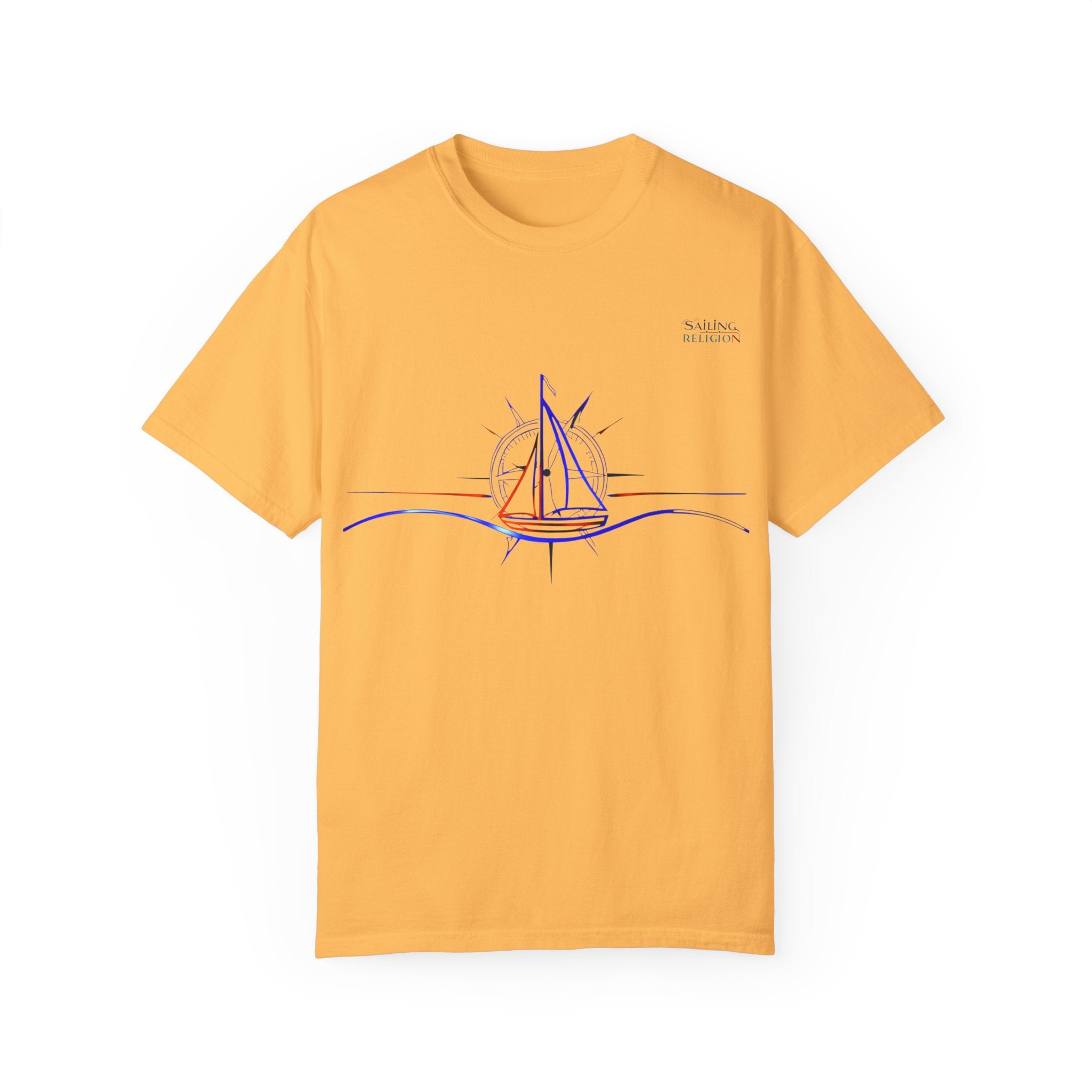 Sailing Religion single line collection designs Unisex Garment T-shirt