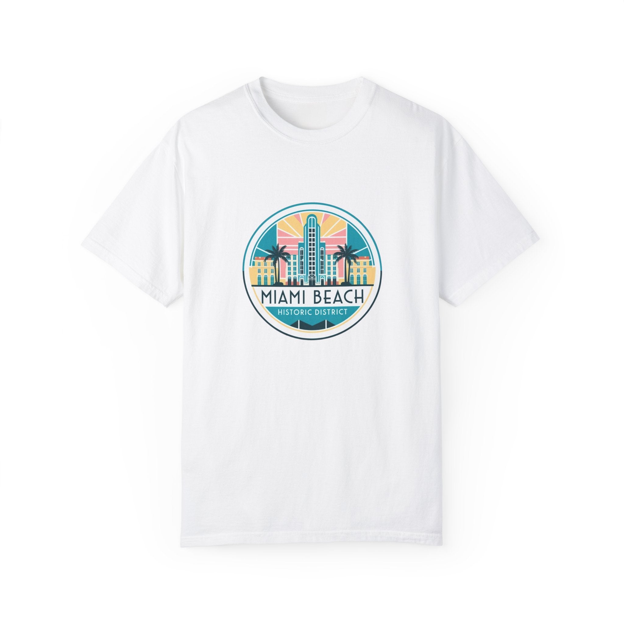 Sailing Religion Miami Beach vibe collection Unisex Garment-Dyed T-shirt