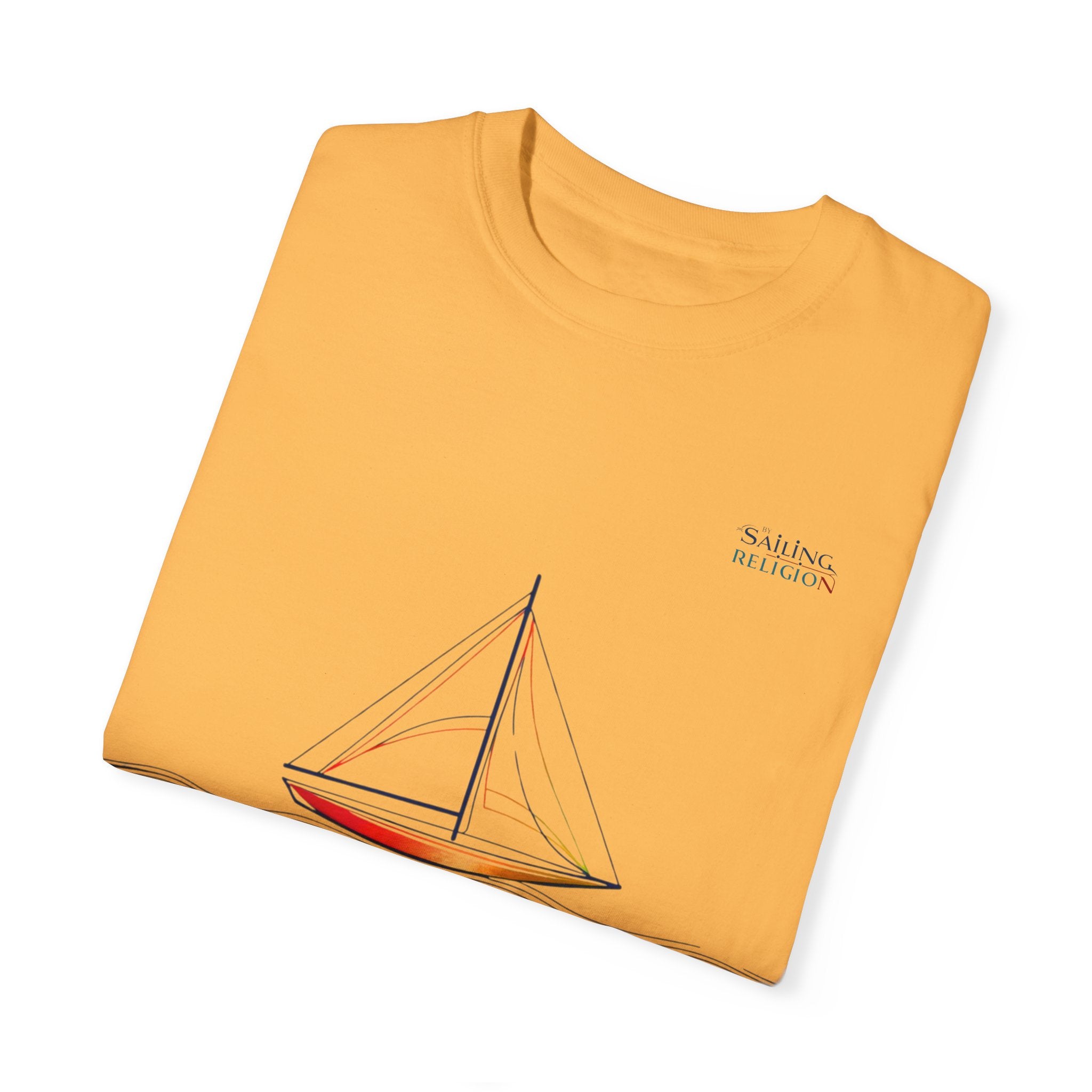 Sailing Religion single line collection unisex T-shirt