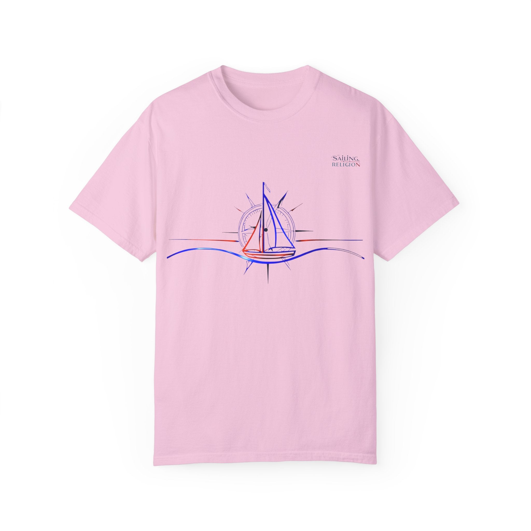 Sailing Religion single line collection designs Unisex Garment T-shirt