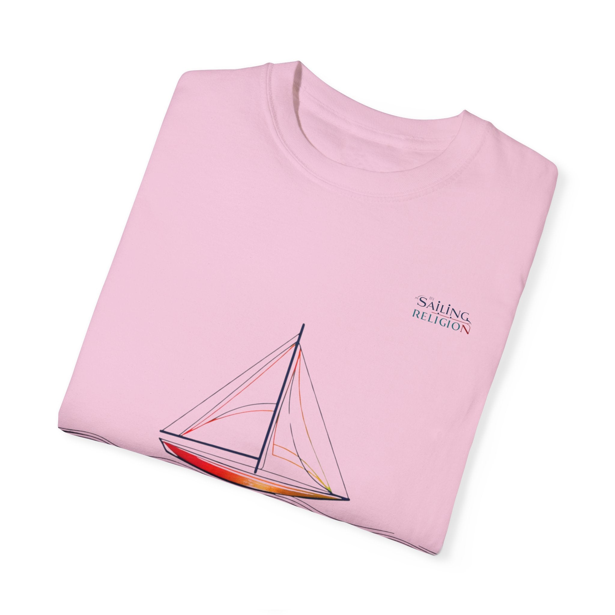 Sailing Religion single line collection unisex T-shirt