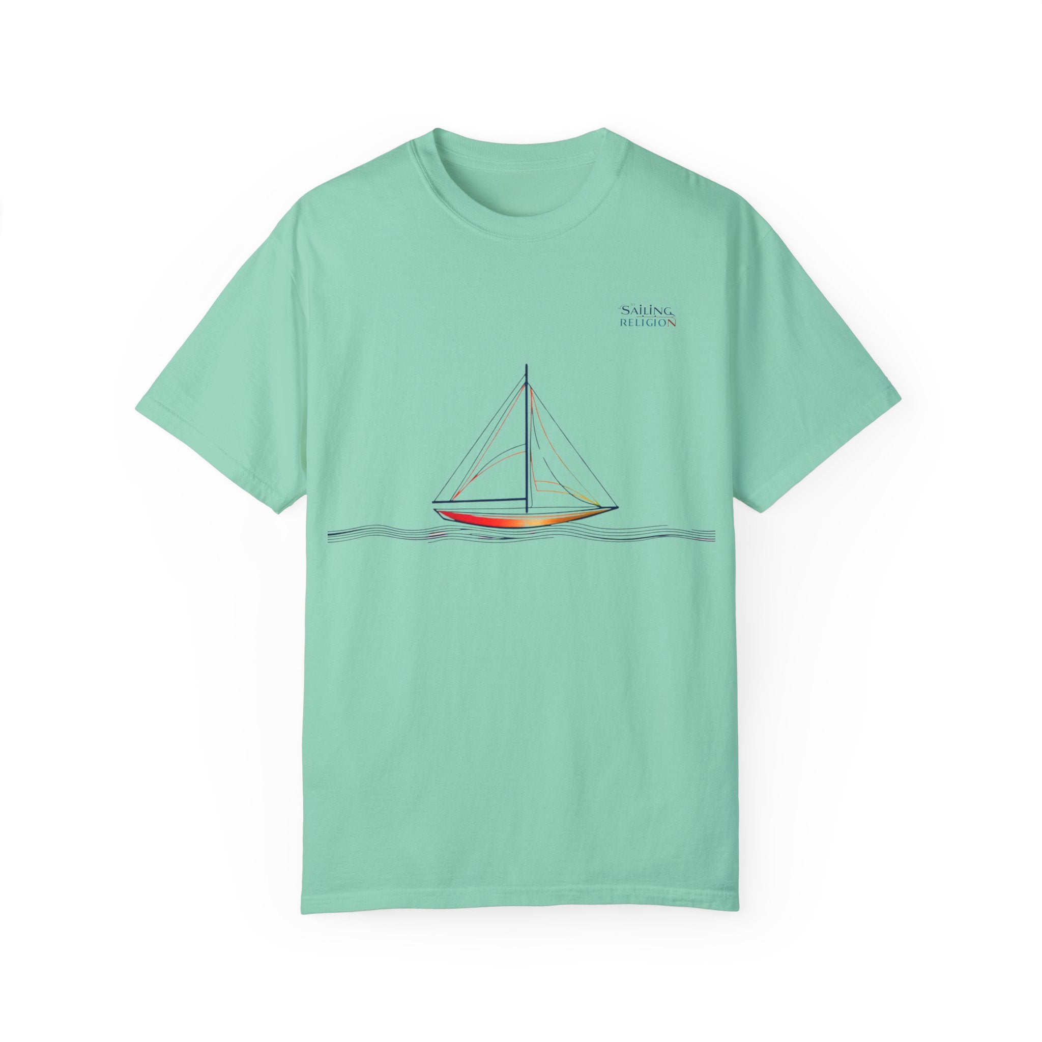 Sailing Religion single line collection unisex T-shirt