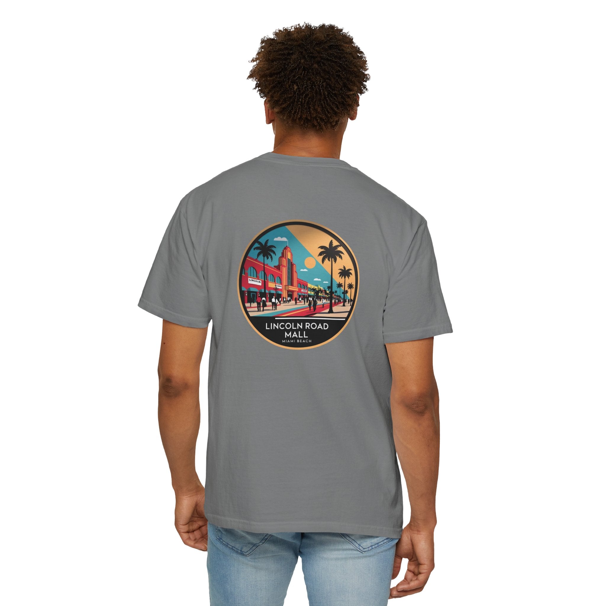 Sailing Religion Miami beach vibes Lincoln Road Mall Graphic Unisex Garment-Dyed T-Shirt