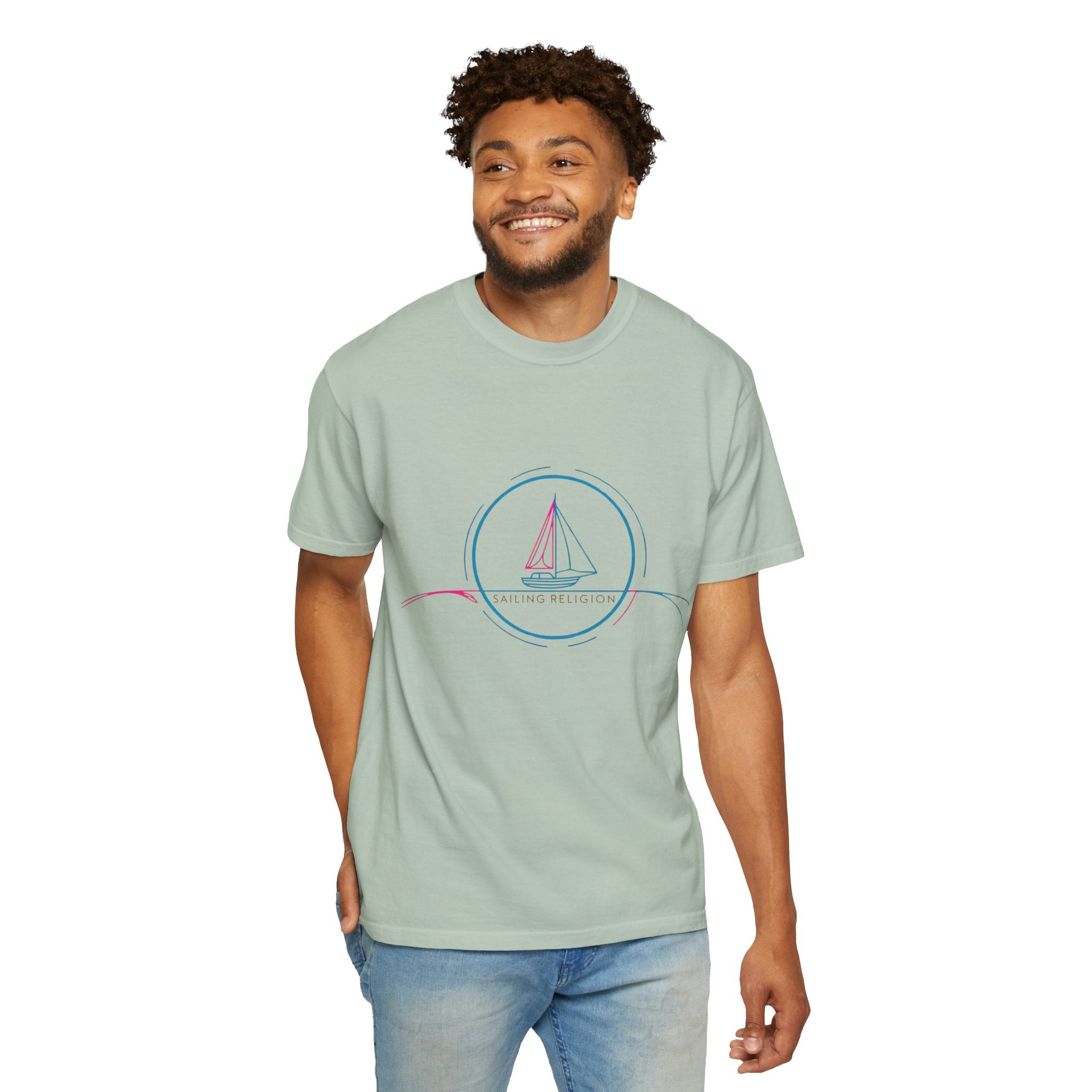 Sailing Religion single line designs collection Unisex T-shirt