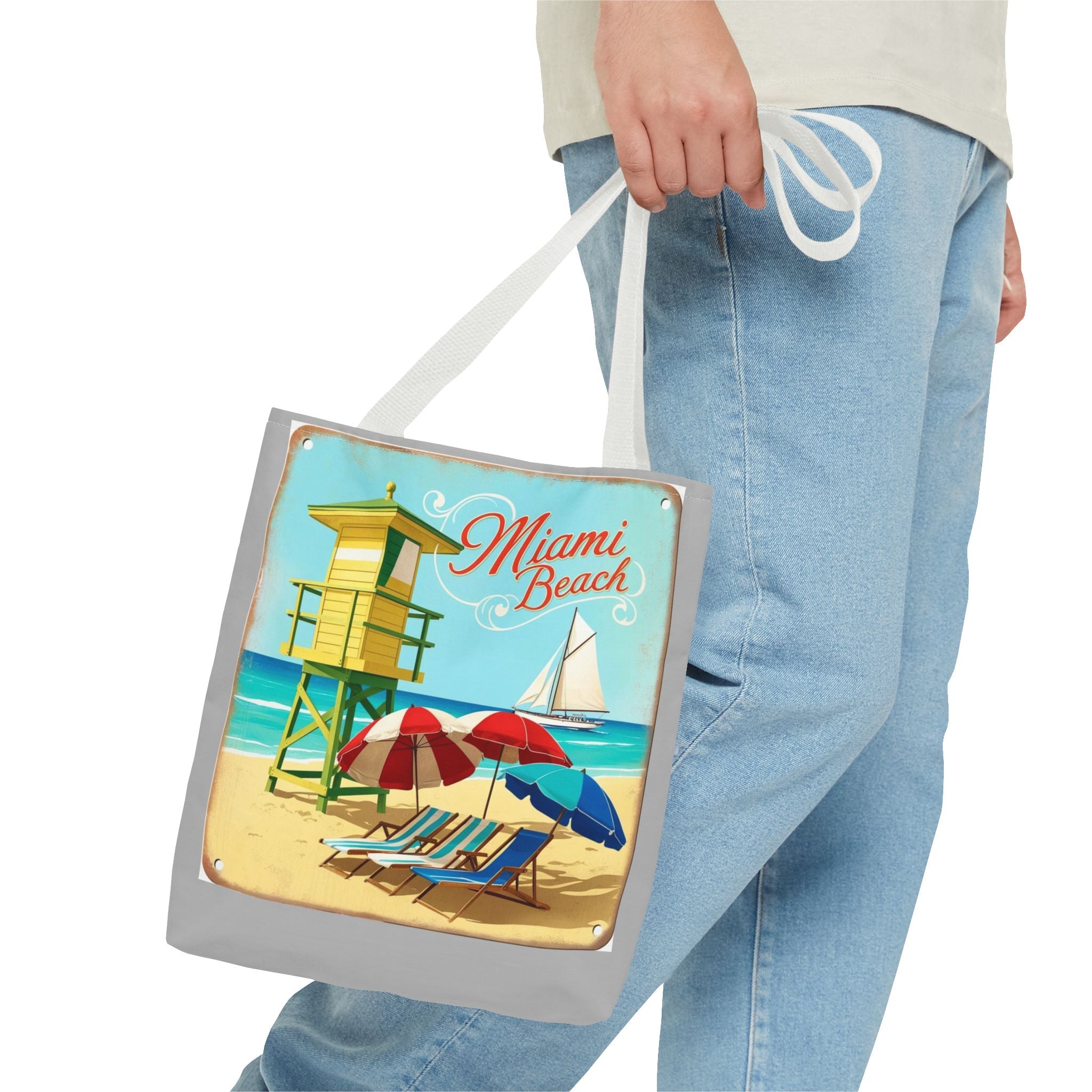 Miami Beach Bag - Perfect for Beach Lovers & Sailors