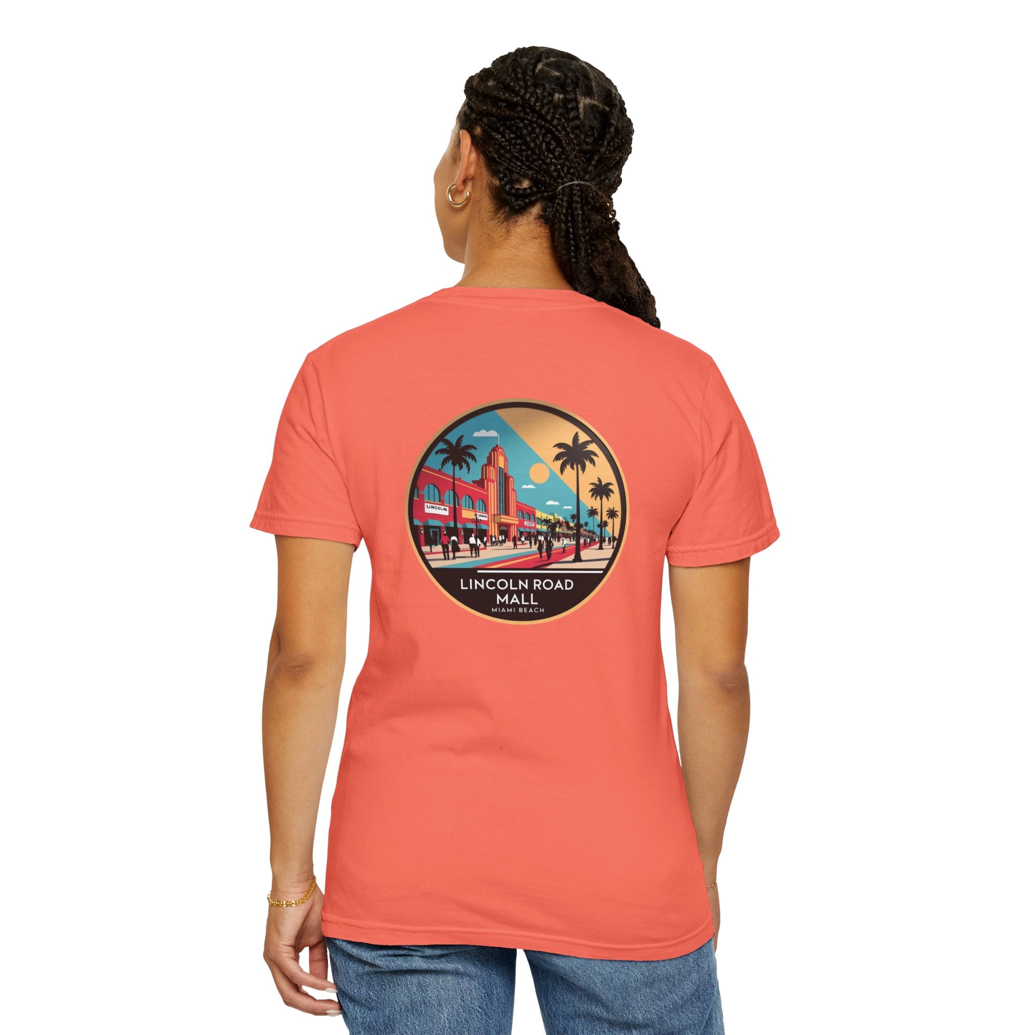Sailing Religion Miami beach vibes Lincoln Road Mall Graphic Unisex Garment-Dyed T-Shirt