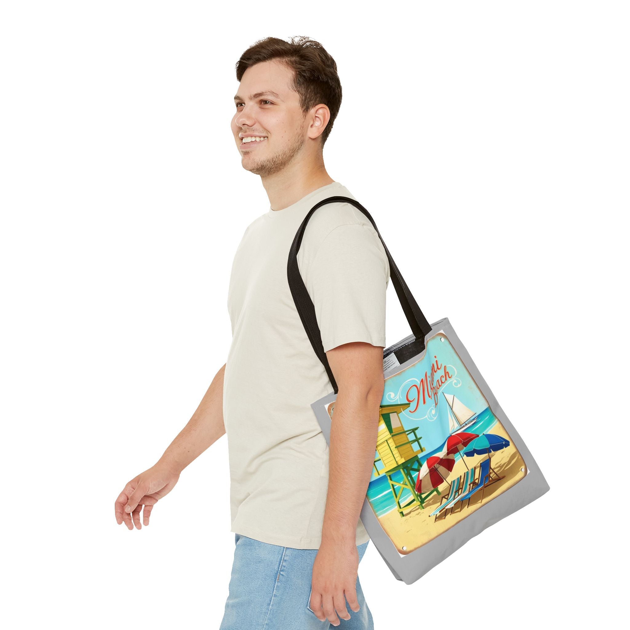 Miami Beach Bag - Perfect for Beach Lovers & Sailors