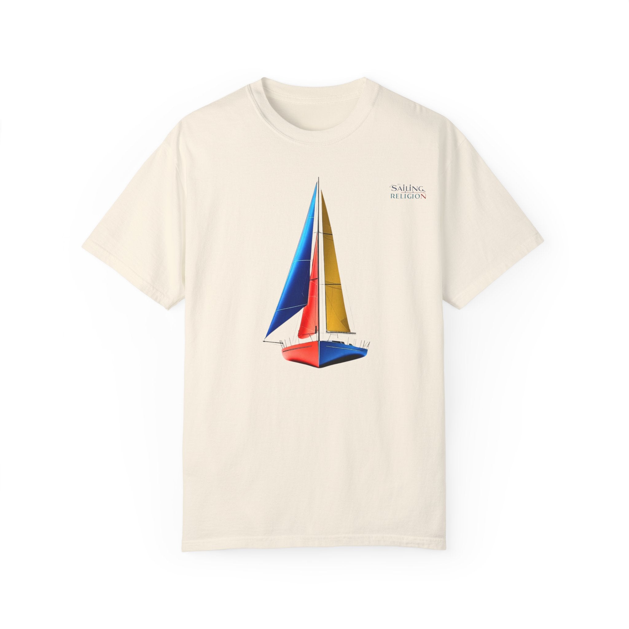 Sailing Religion single line designs Unisex T-shirt
