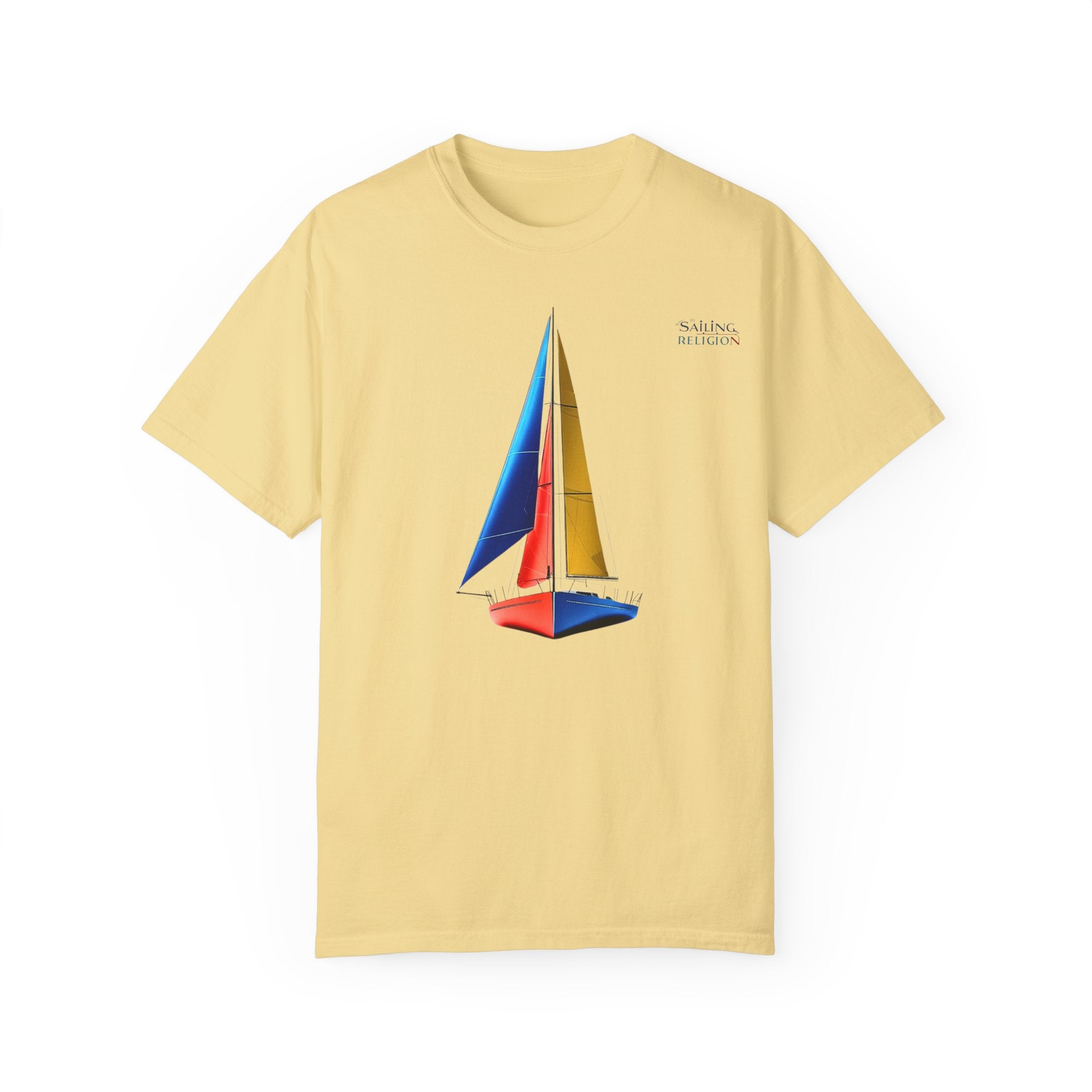 Sailing Religion single line designs Unisex T-shirt