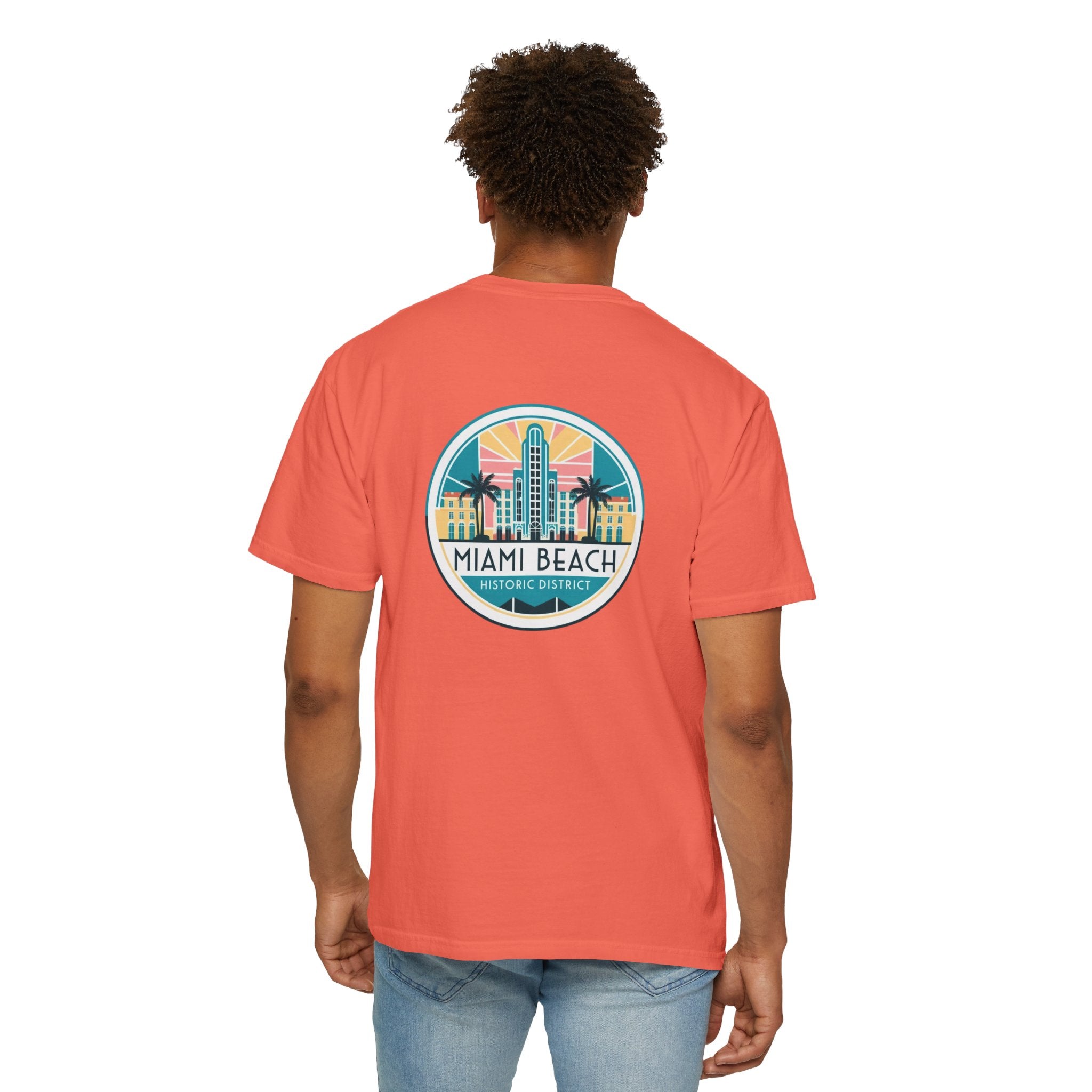 Sailing Religion Miami beach Vibes Eco-Friendly Unisex Garment-Dyed T-Shirt
