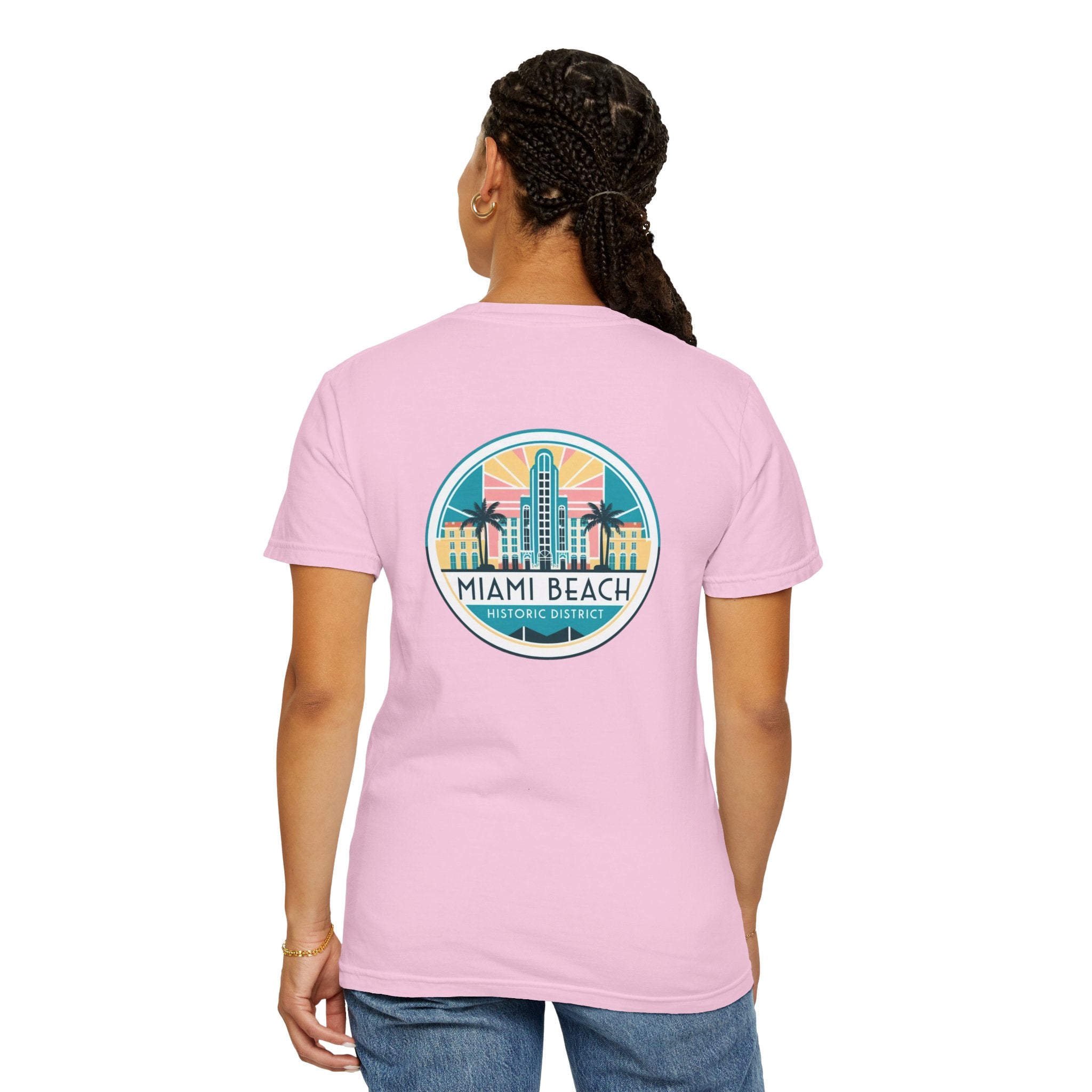 Sailing Religion Miami beach Vibes Eco-Friendly Unisex Garment-Dyed T-Shirt