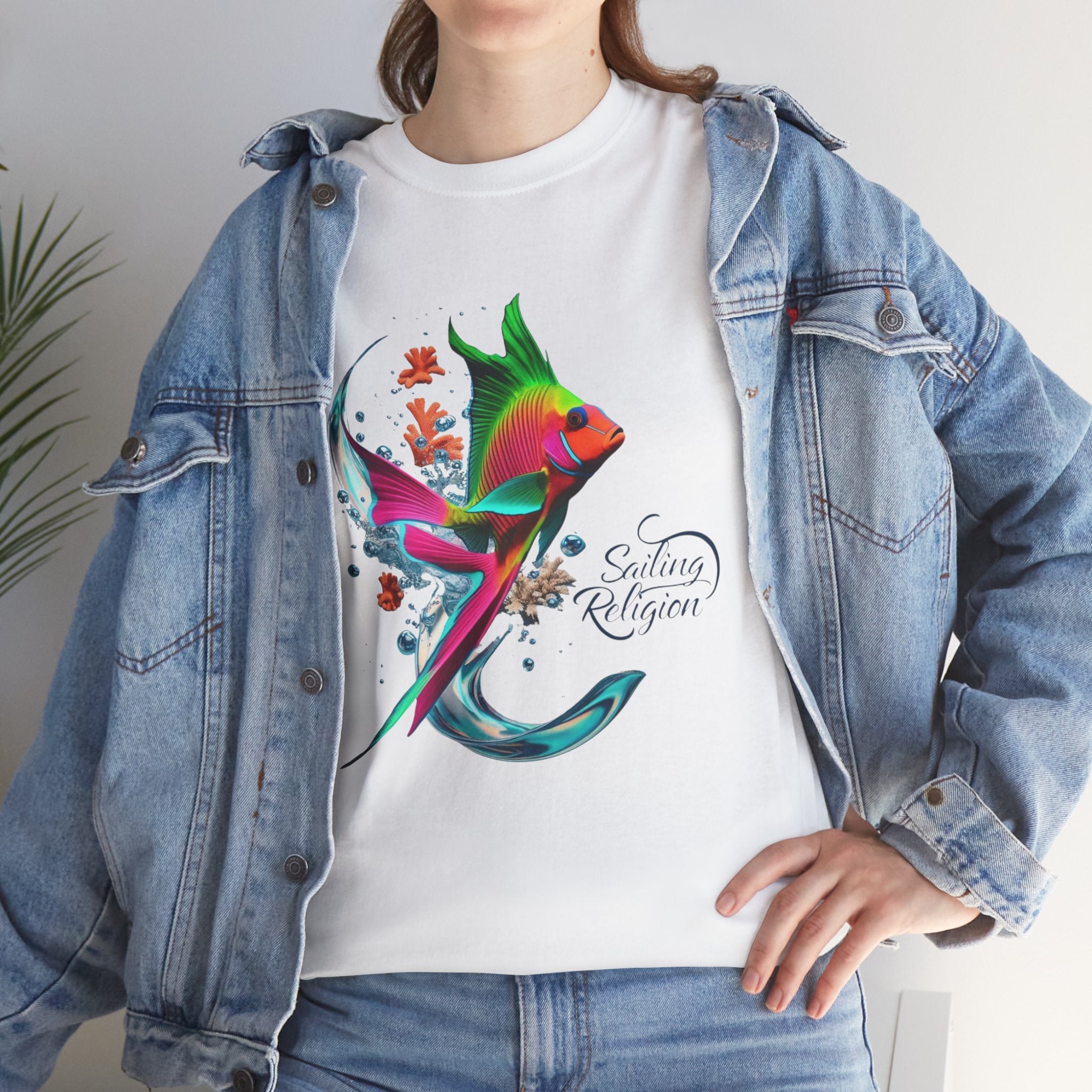 Sailing Religion Nautical Graphic Tee for Sea Lovers