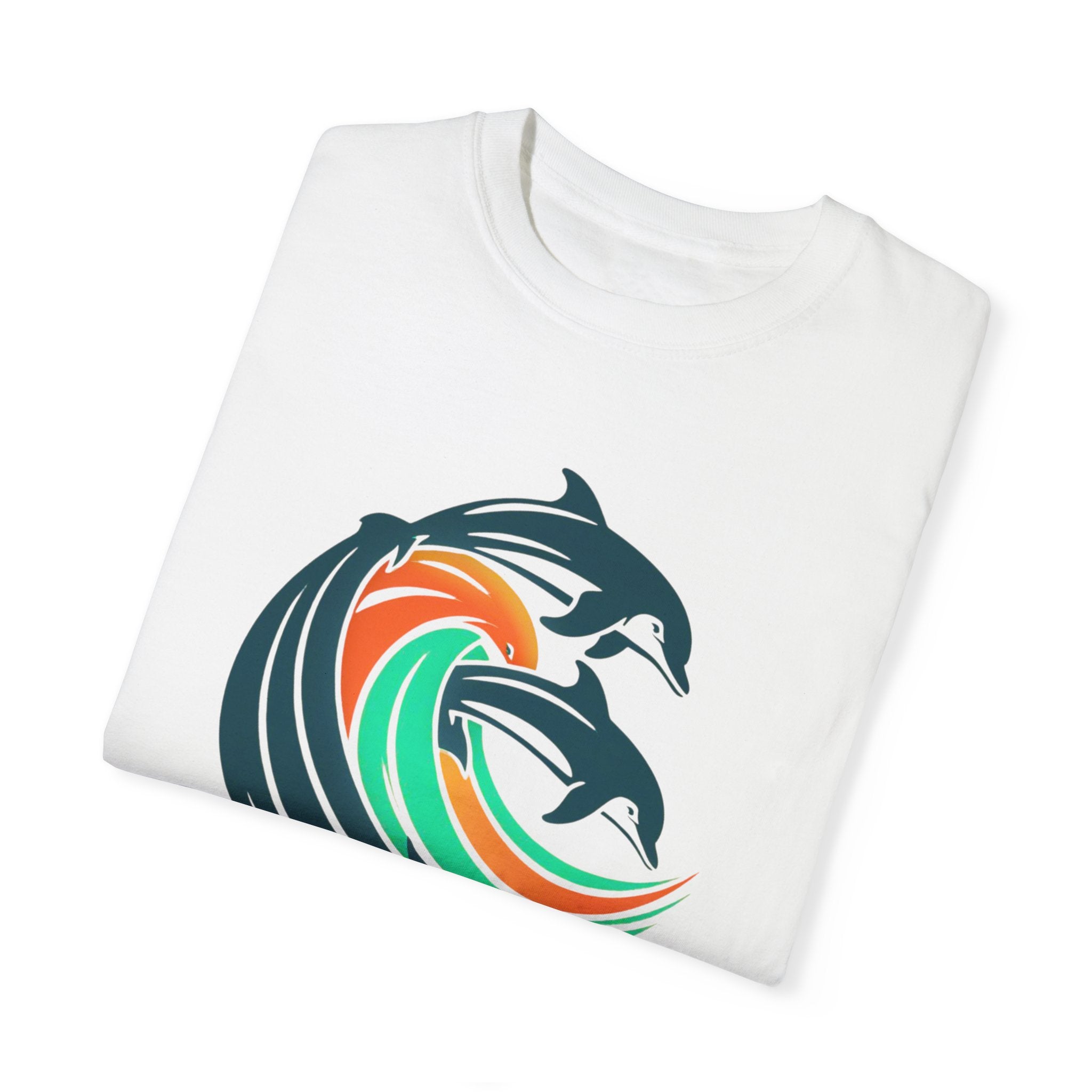 Sailing Religion dolphin Unisex Garment-Dyed T-shirt