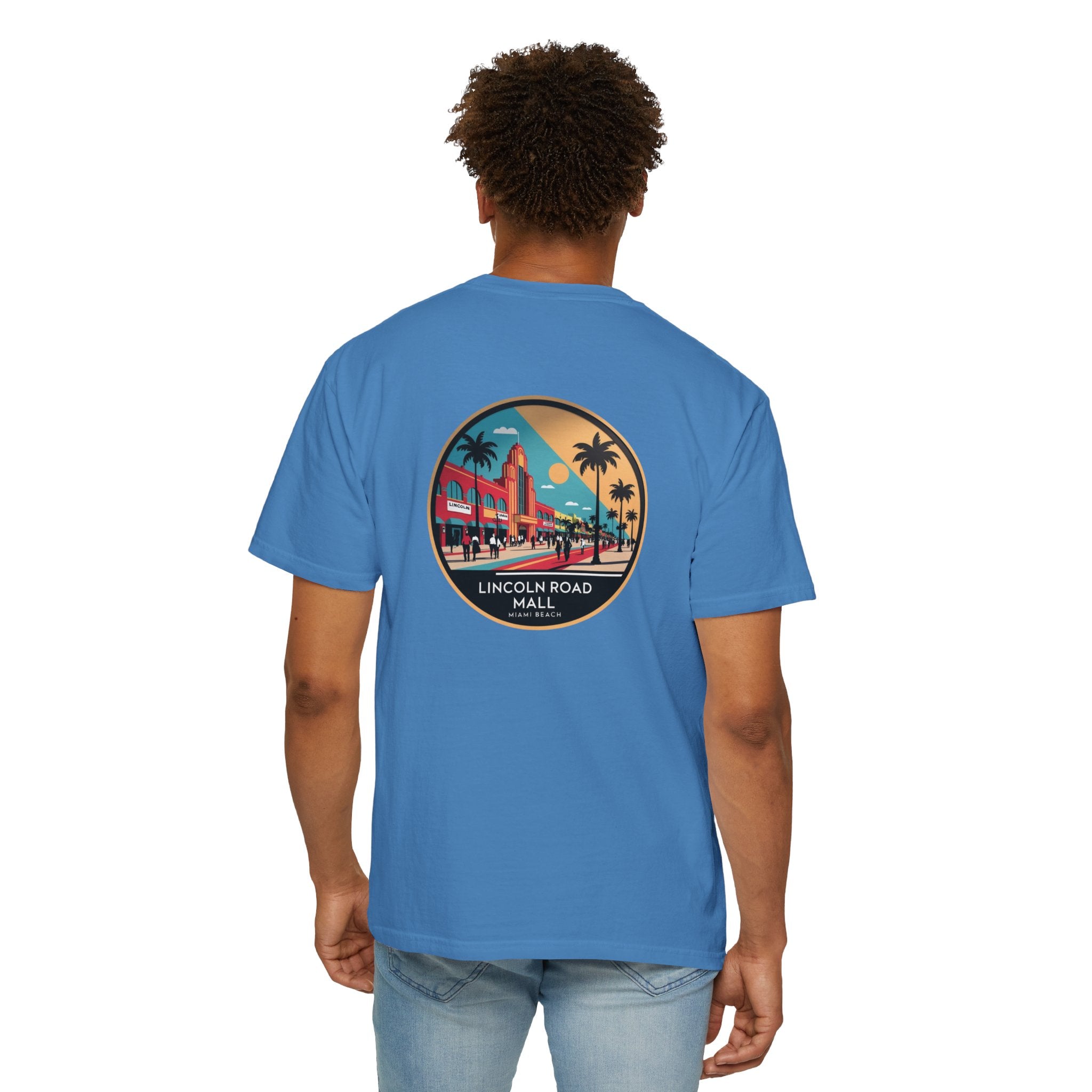 Sailing Religion Miami beach vibes Lincoln Road Mall Graphic Unisex Garment-Dyed T-Shirt