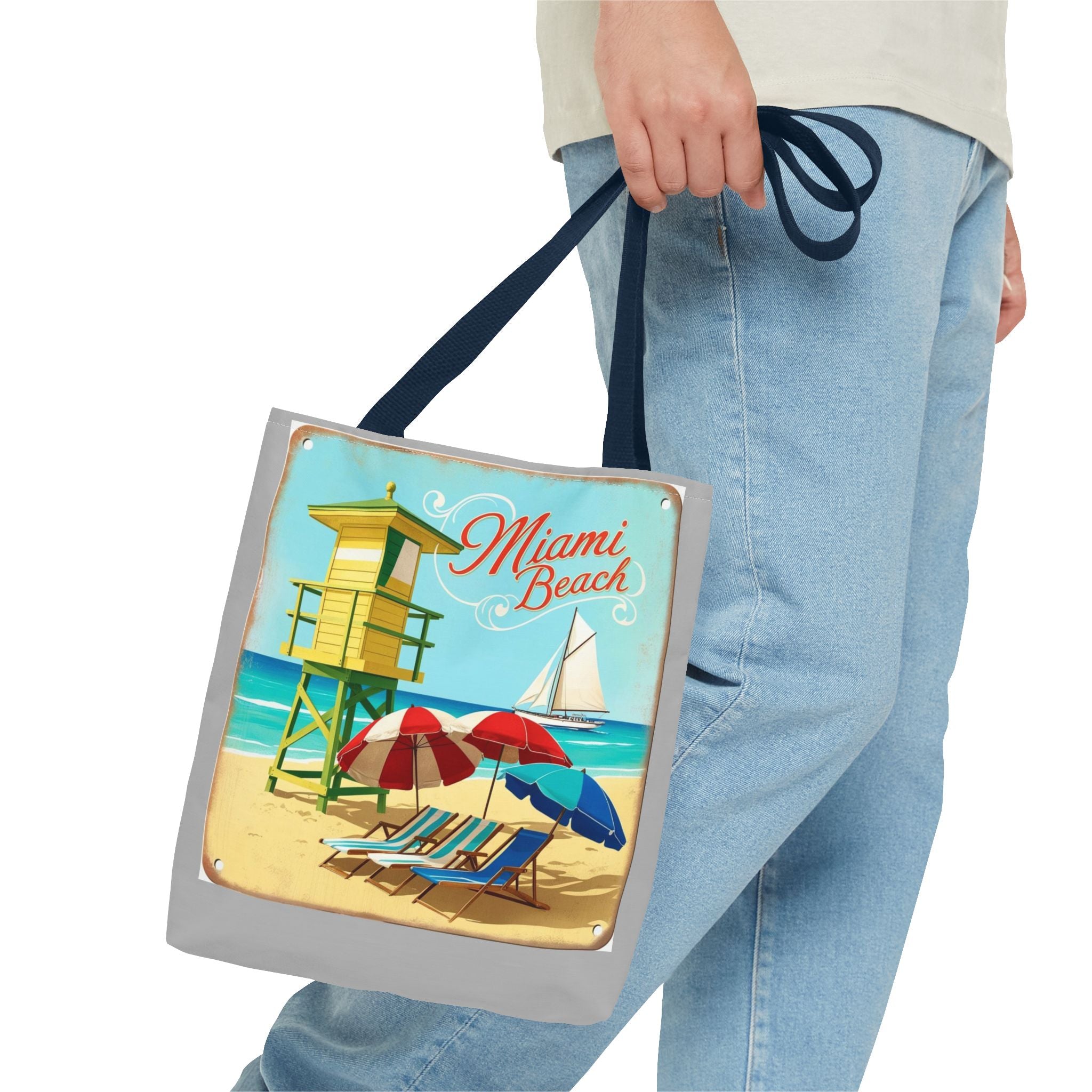 Miami Beach Bag - Perfect for Beach Lovers & Sailors