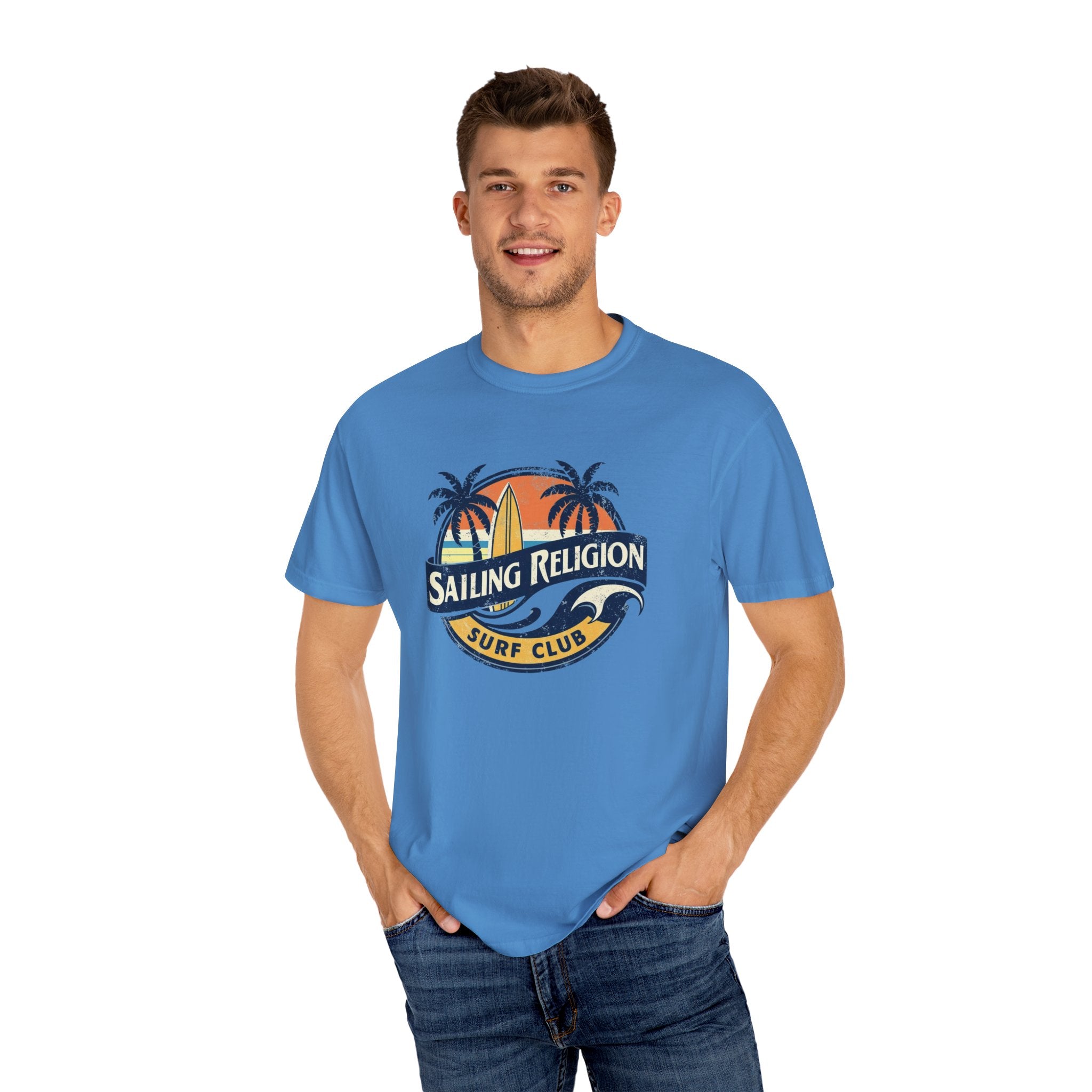 Sailing Religion Surf .Unisex T-shirt