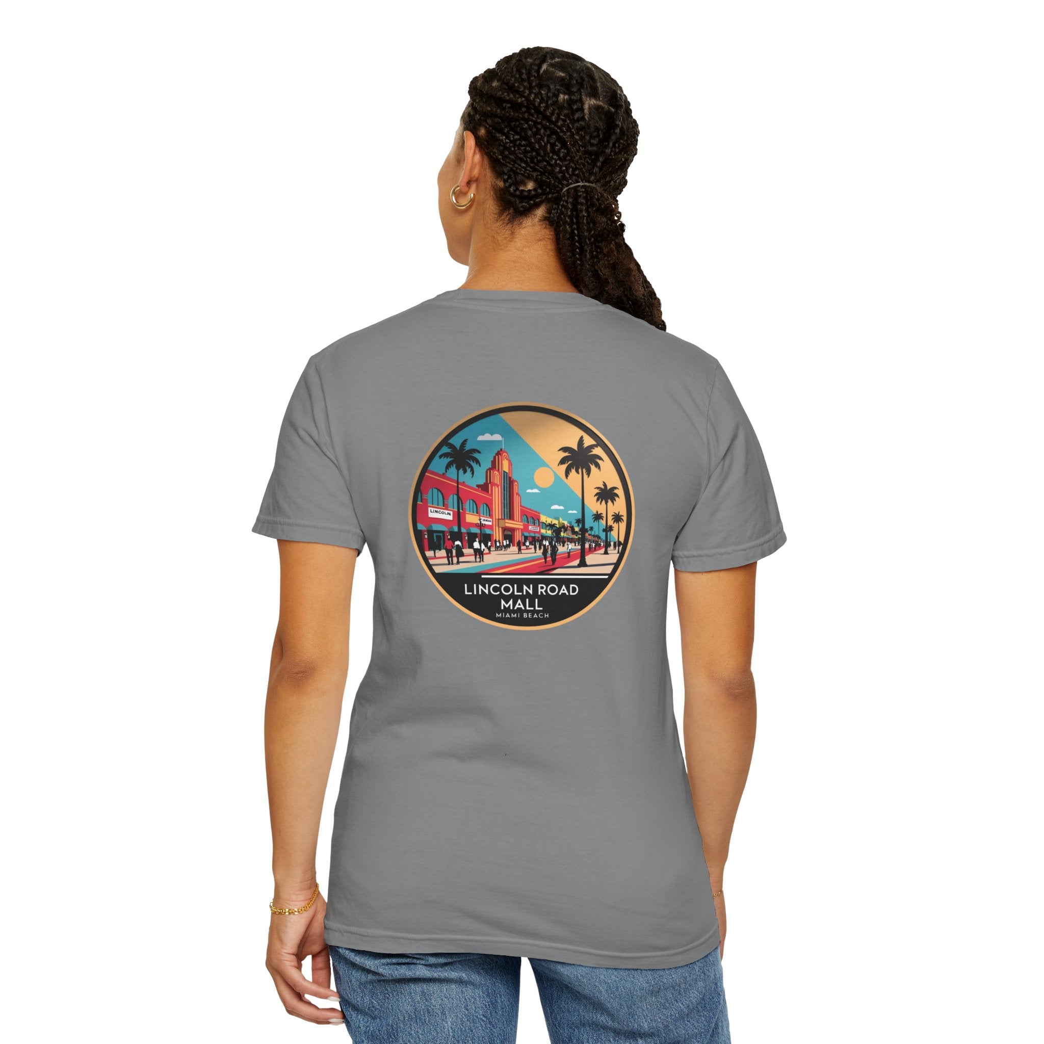 Sailing Religion Miami beach vibes Lincoln Road Mall Graphic Unisex Garment-Dyed T-Shirt