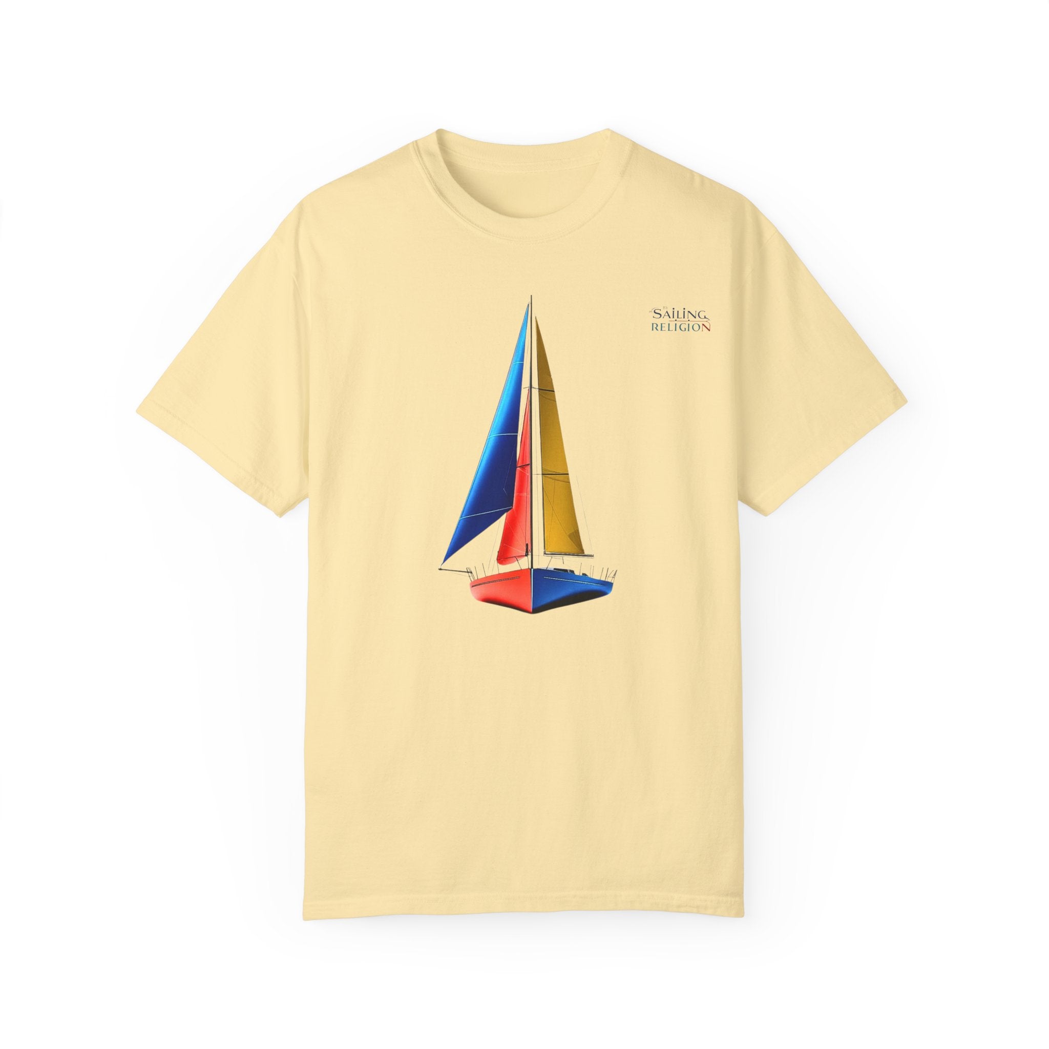 Sailing Religion single line designs Unisex T-shirt