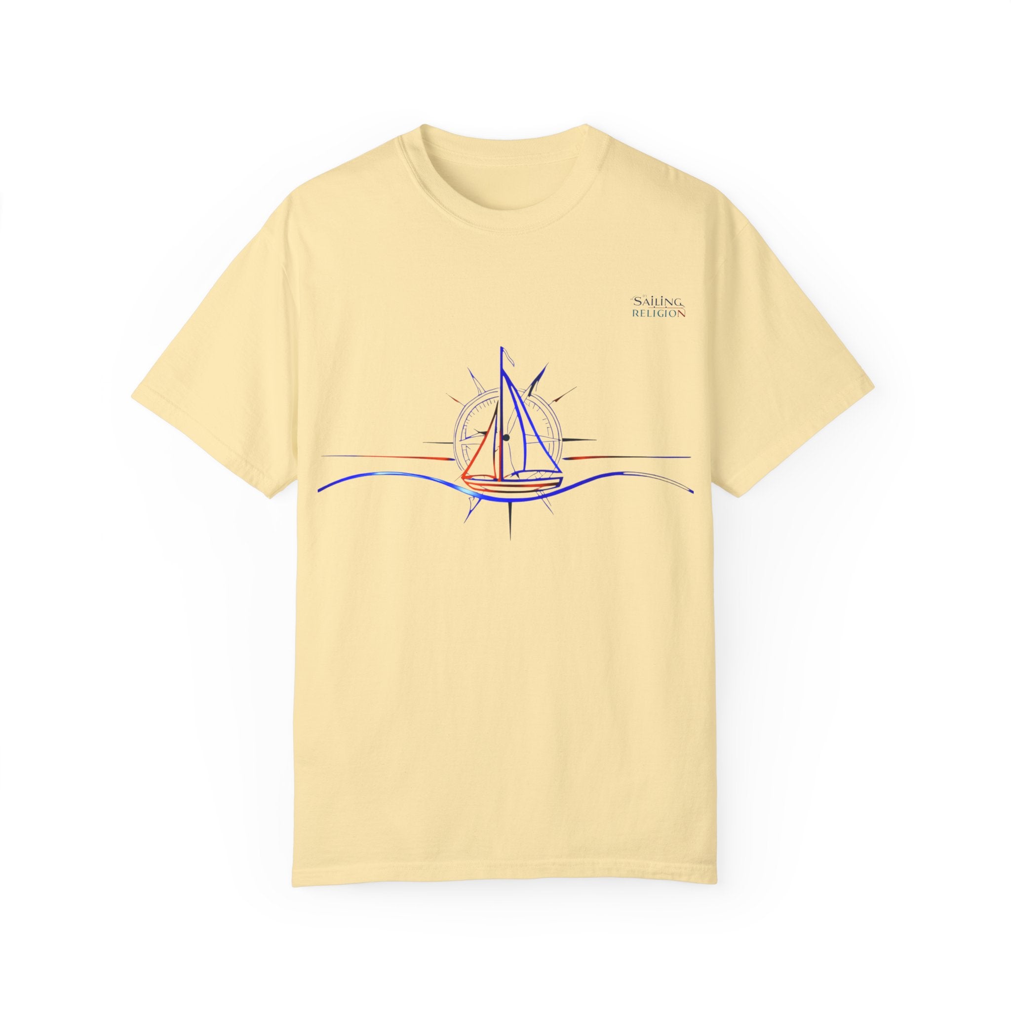 Sailing Religion single line collection designs Unisex Garment T-shirt