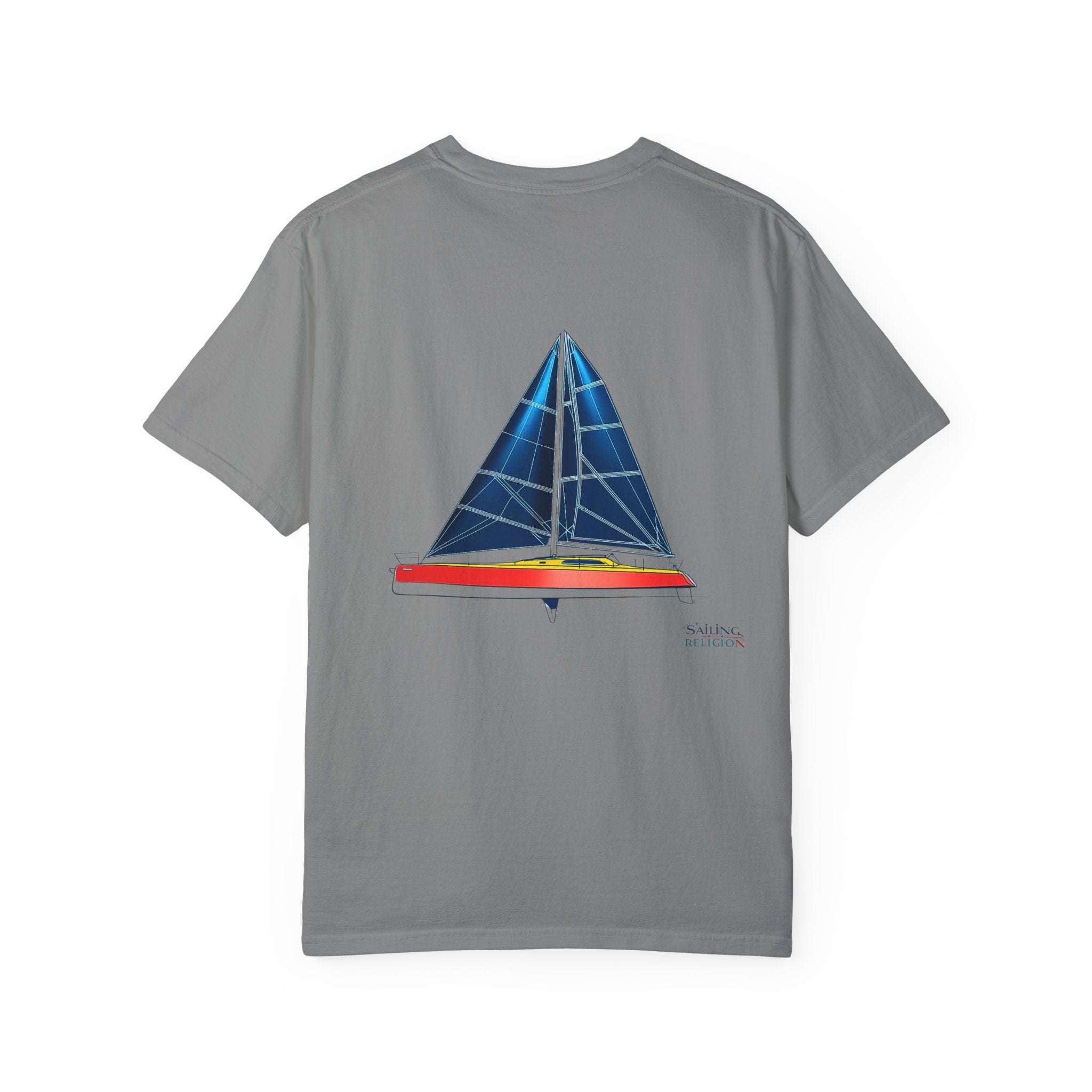 Sailing Religion single line designs Unisex T-shirt