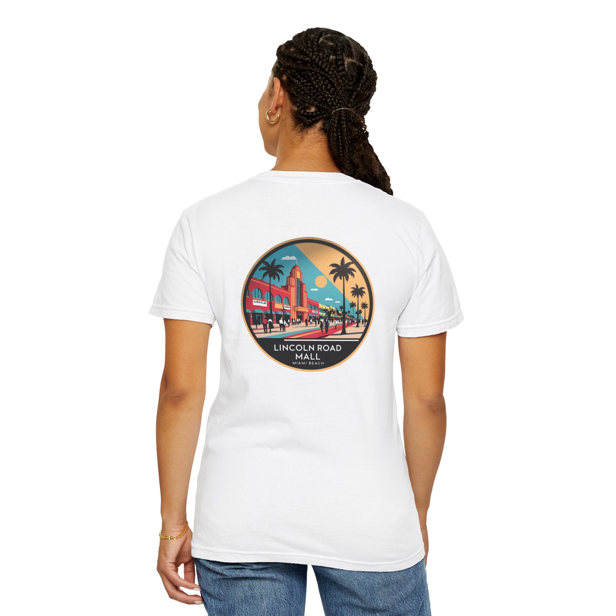 Sailing Religion Miami beach vibes Lincoln Road Mall Graphic Unisex Garment-Dyed T-Shirt
