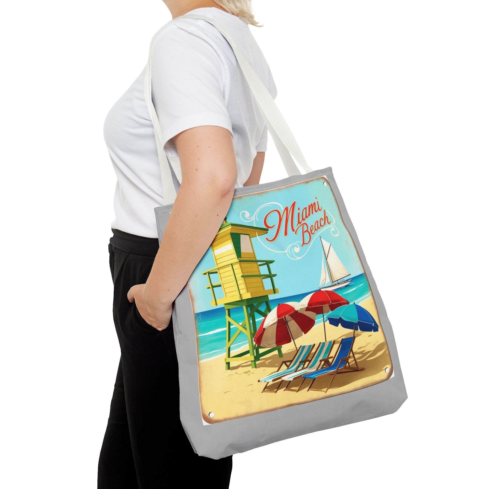 Miami Beach Bag - Perfect for Beach Lovers & Sailors