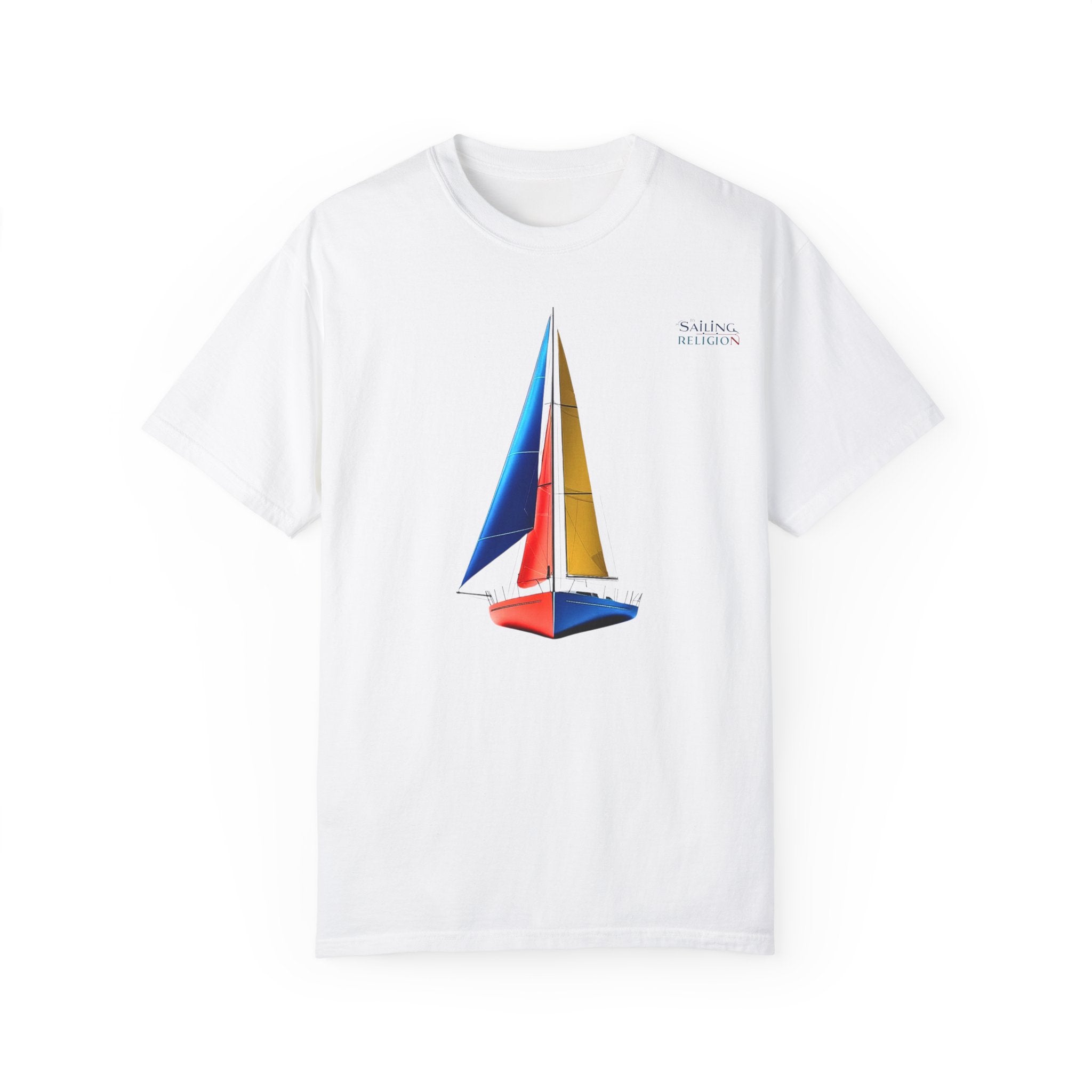 Sailing Religion single line designs Unisex T-shirt