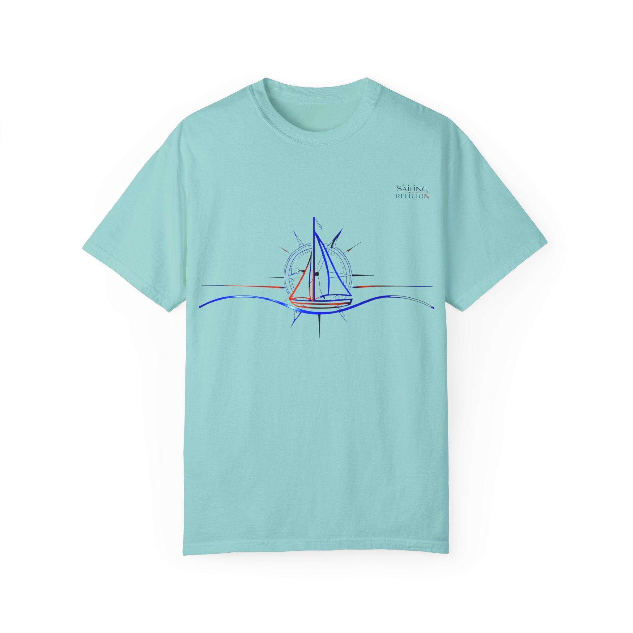 Sailing Religion single line collection designs Unisex Garment T-shirt