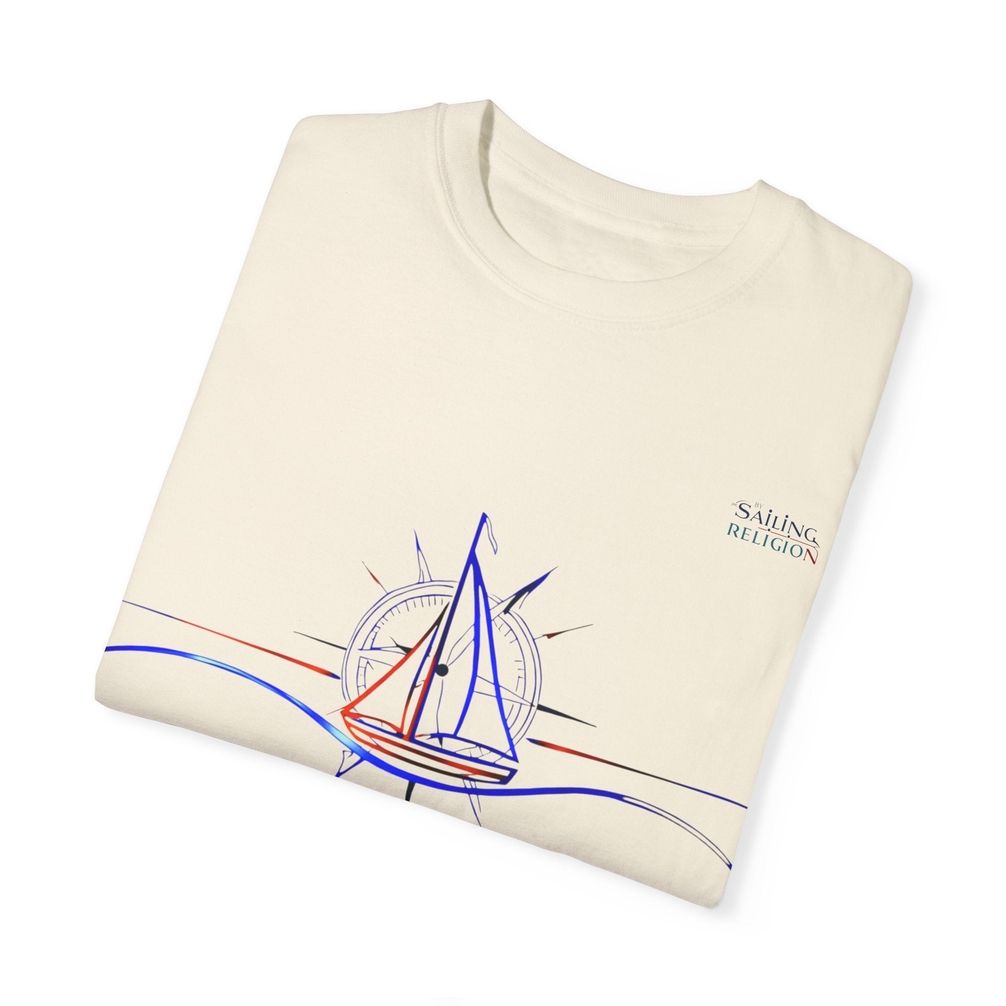Sailing Religion single line collection designs Unisex Garment T-shirt