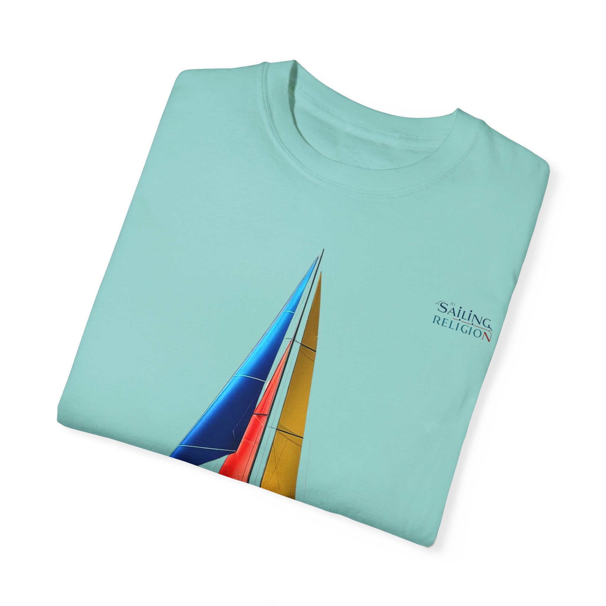 Sailing Religion single line designs Unisex T-shirt