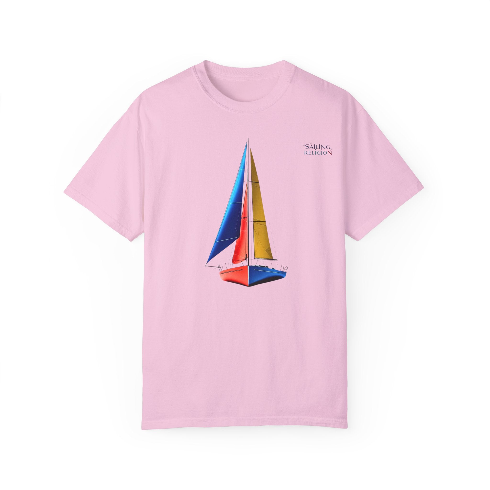 Sailing Religion single line designs Unisex T-shirt