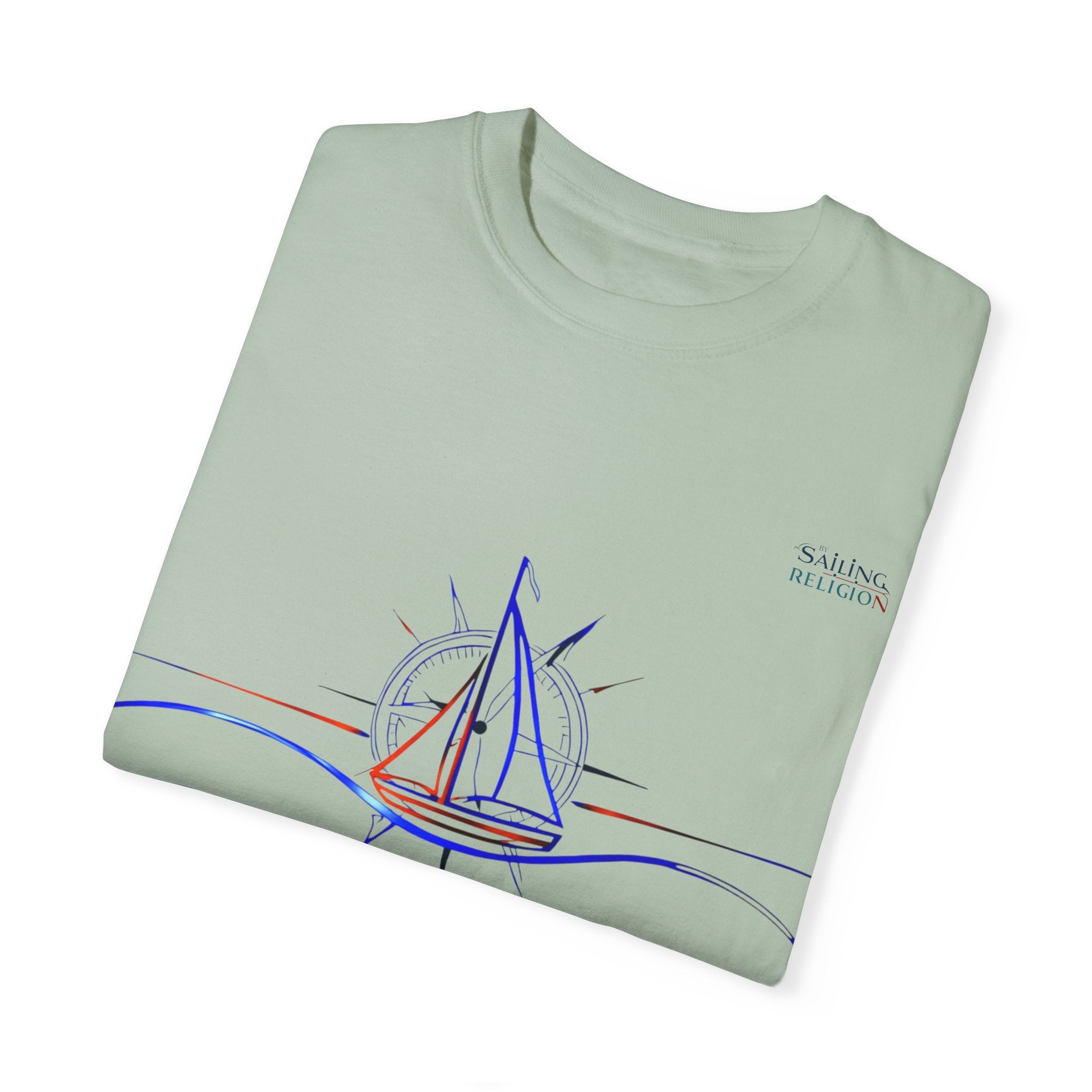 Sailing Religion single line collection designs Unisex Garment T-shirt