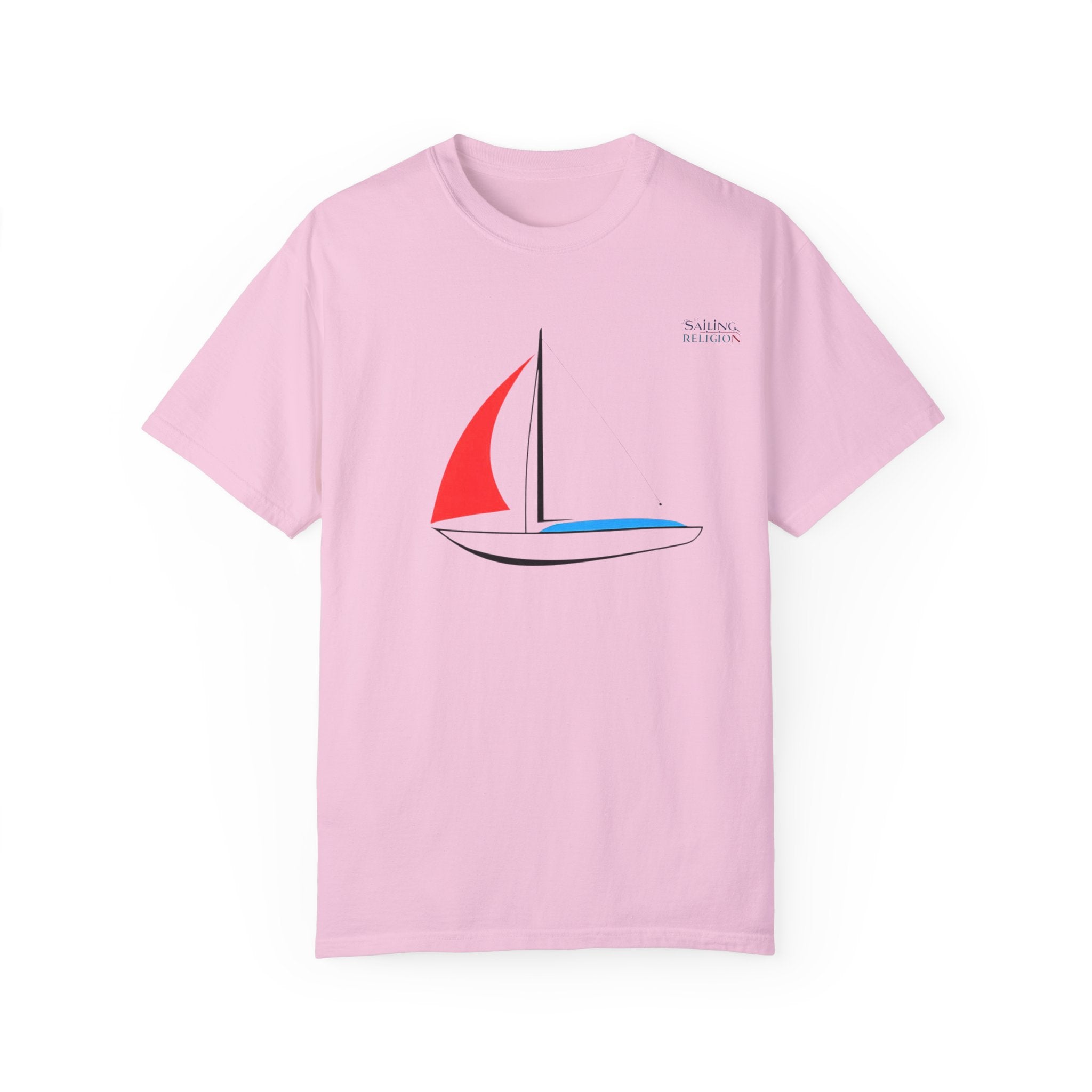 Sailing Religion single line designs Unisex T-shirt