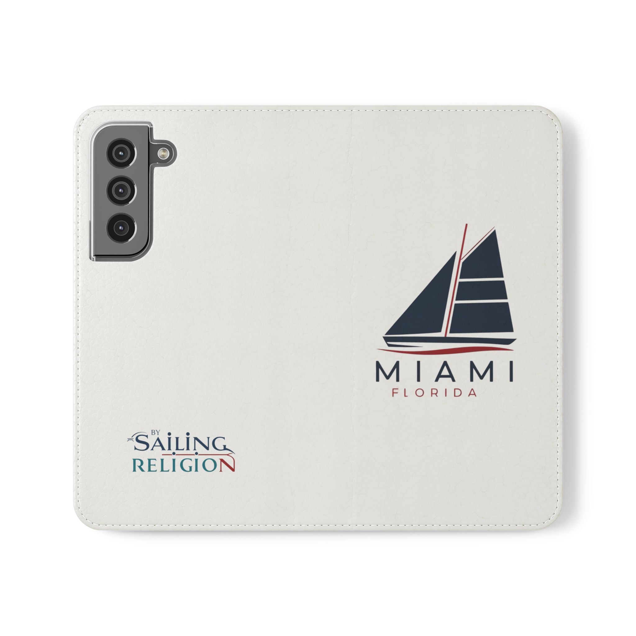 Miami Florida Sailing Design Flip Case -