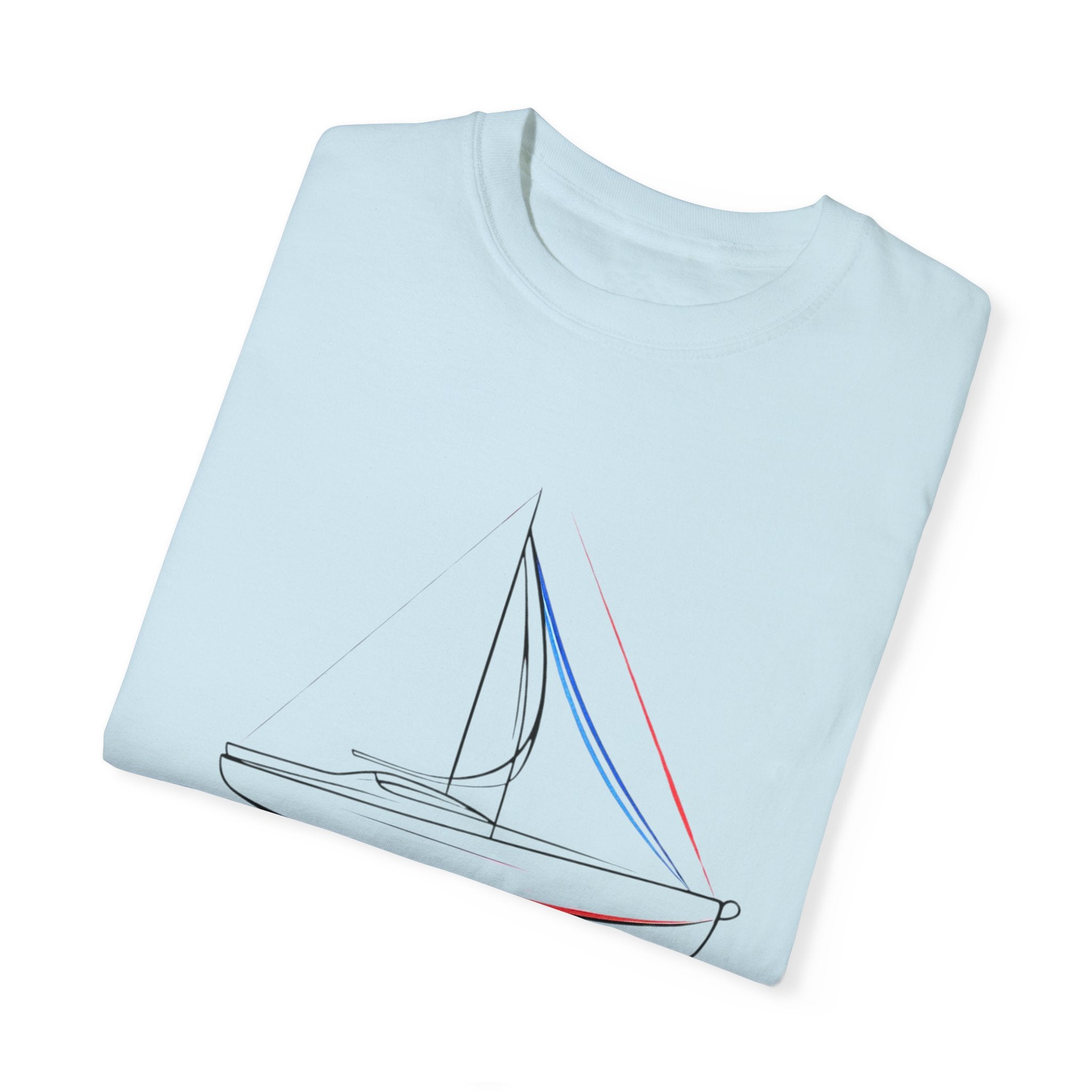 Sailing Religion single line designs collection Unisex T-shirt