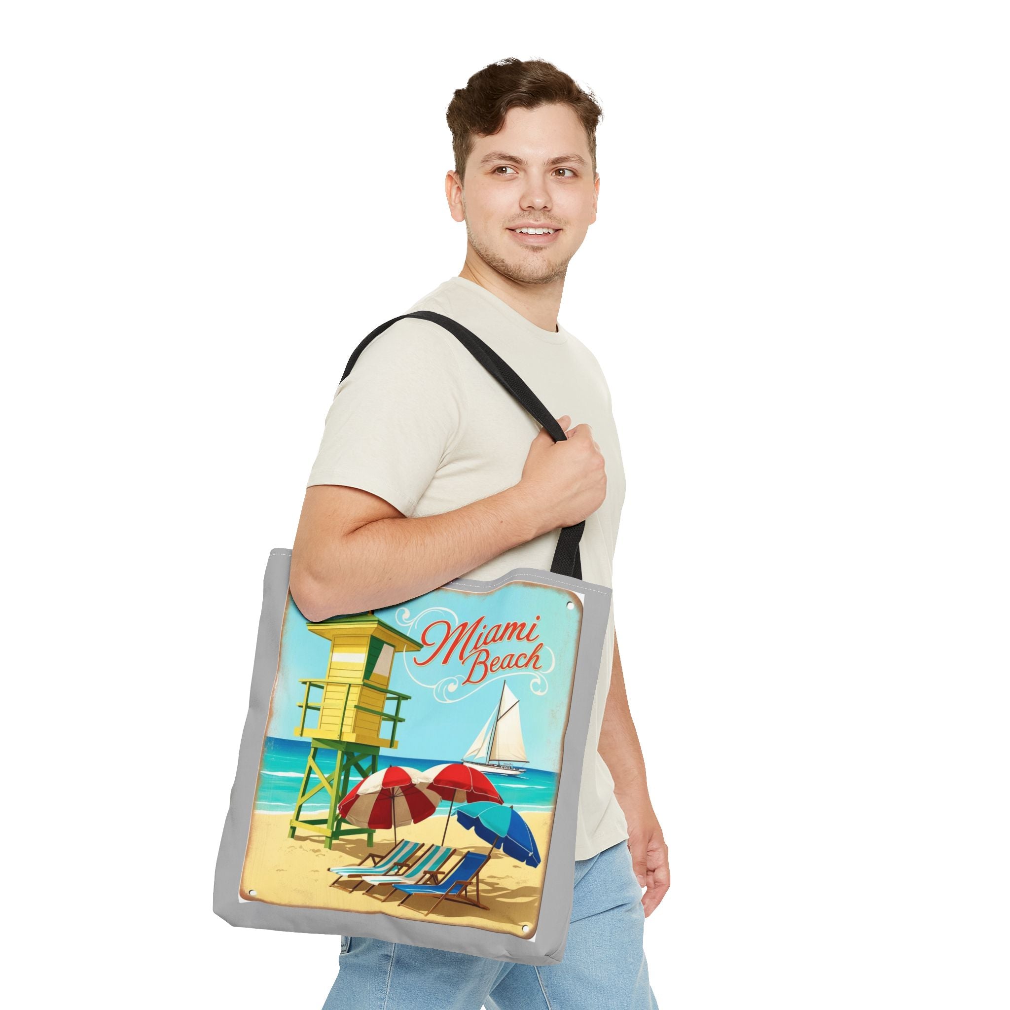 Miami Beach Bag - Perfect for Beach Lovers & Sailors