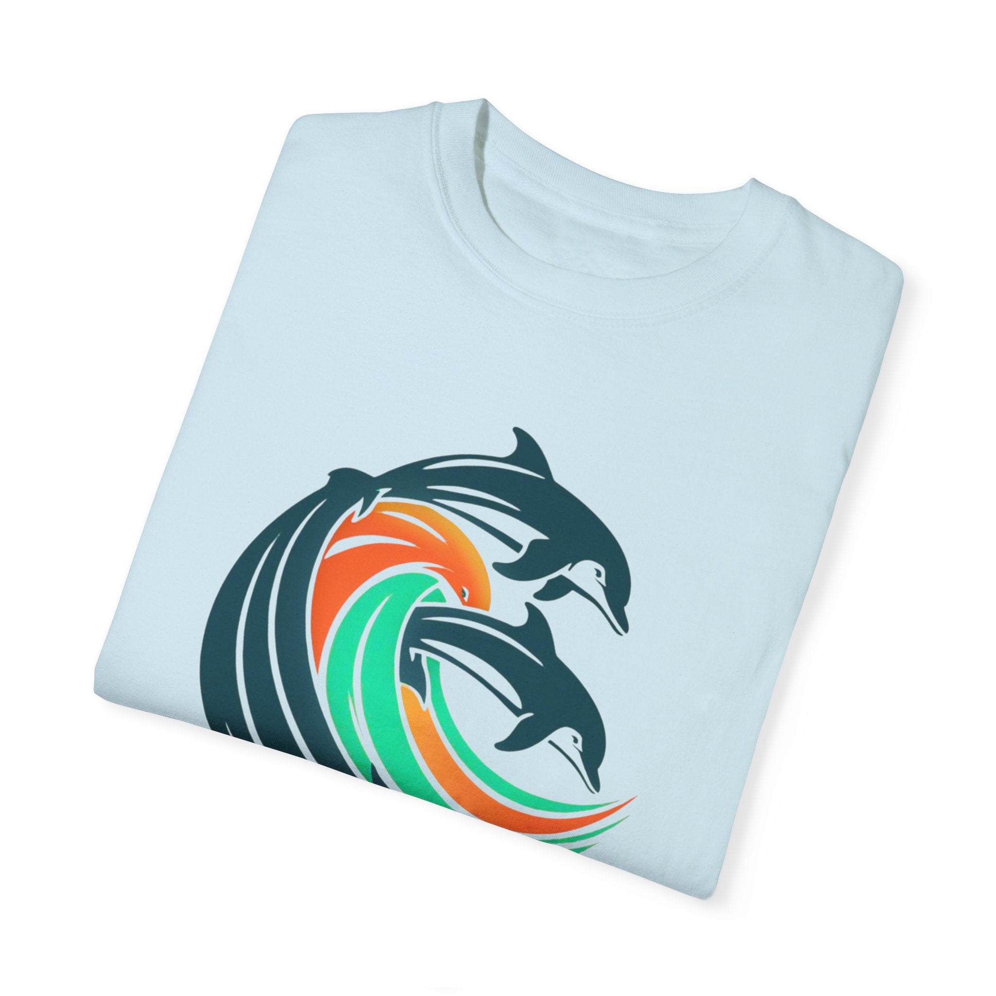 Sailing Religion dolphin Unisex Garment-Dyed T-shirt
