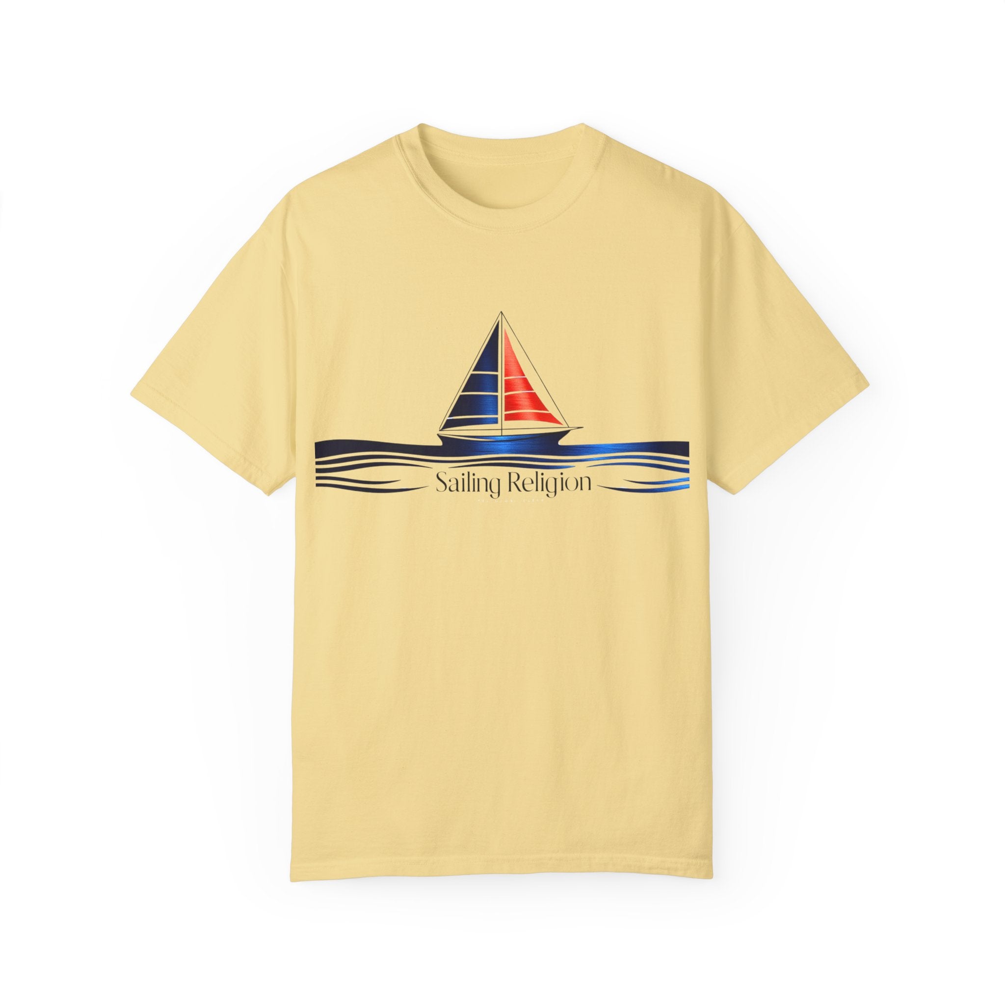 Sailing Religion single line designs T-shirt