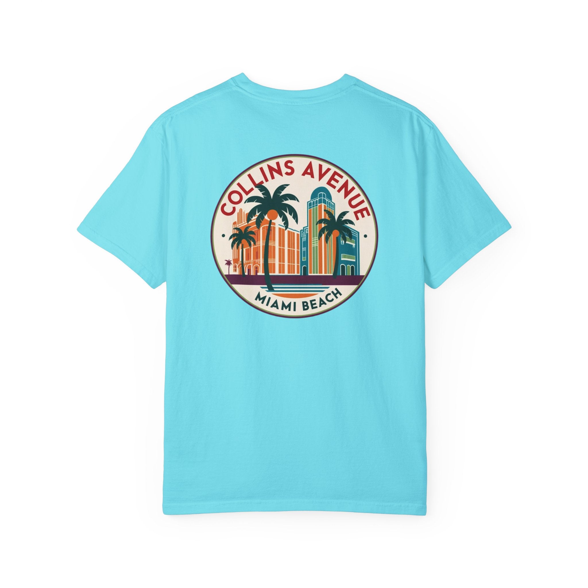 Sailing Religion Miami Beach vibes collection Unisex Garment-Dyed Tee