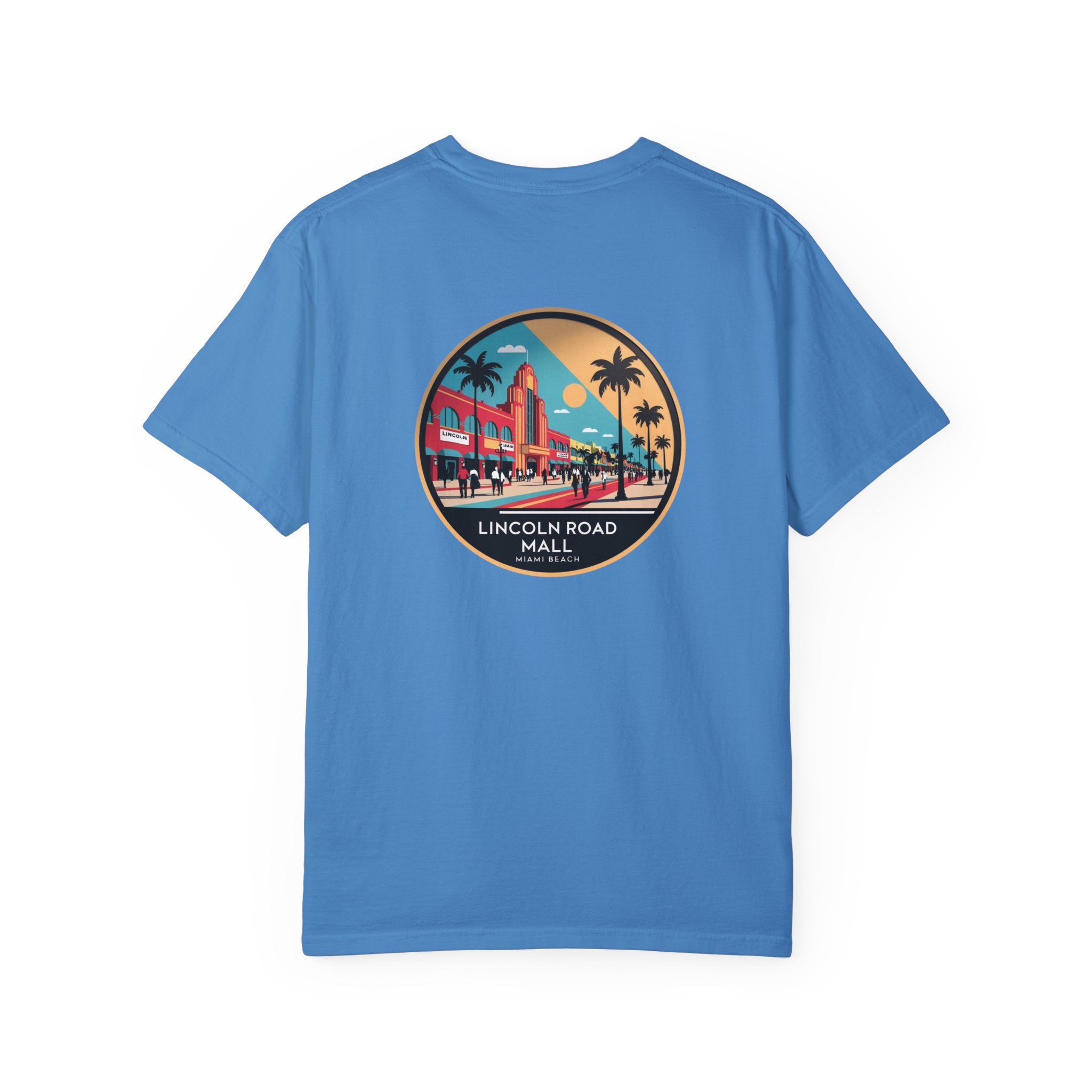 Sailing Religion Miami beach vibes Lincoln Road Mall Graphic Unisex Garment-Dyed T-Shirt