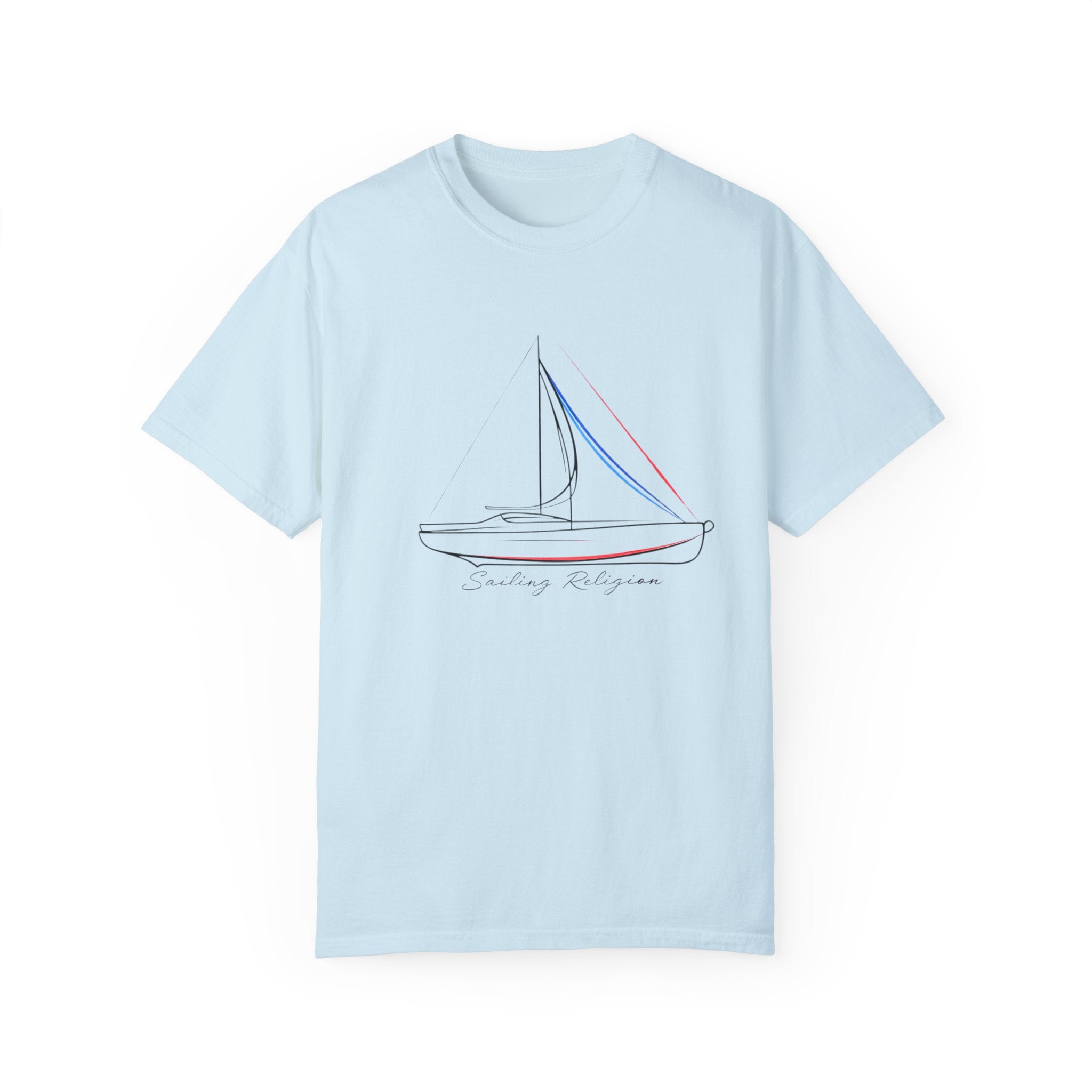 Sailing Religion single line designs collection Unisex T-shirt