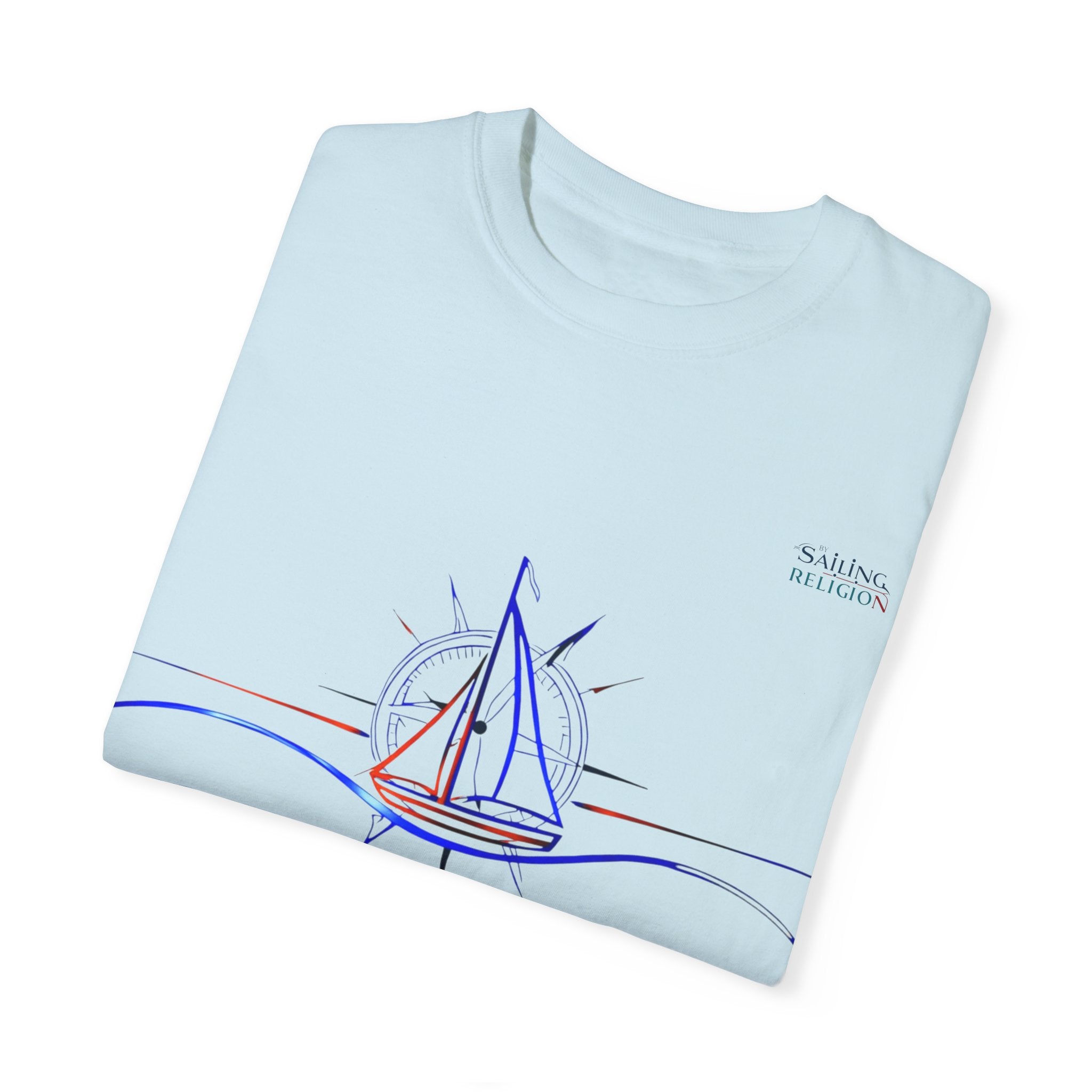 Sailing Religion single line collection designs Unisex Garment T-shirt