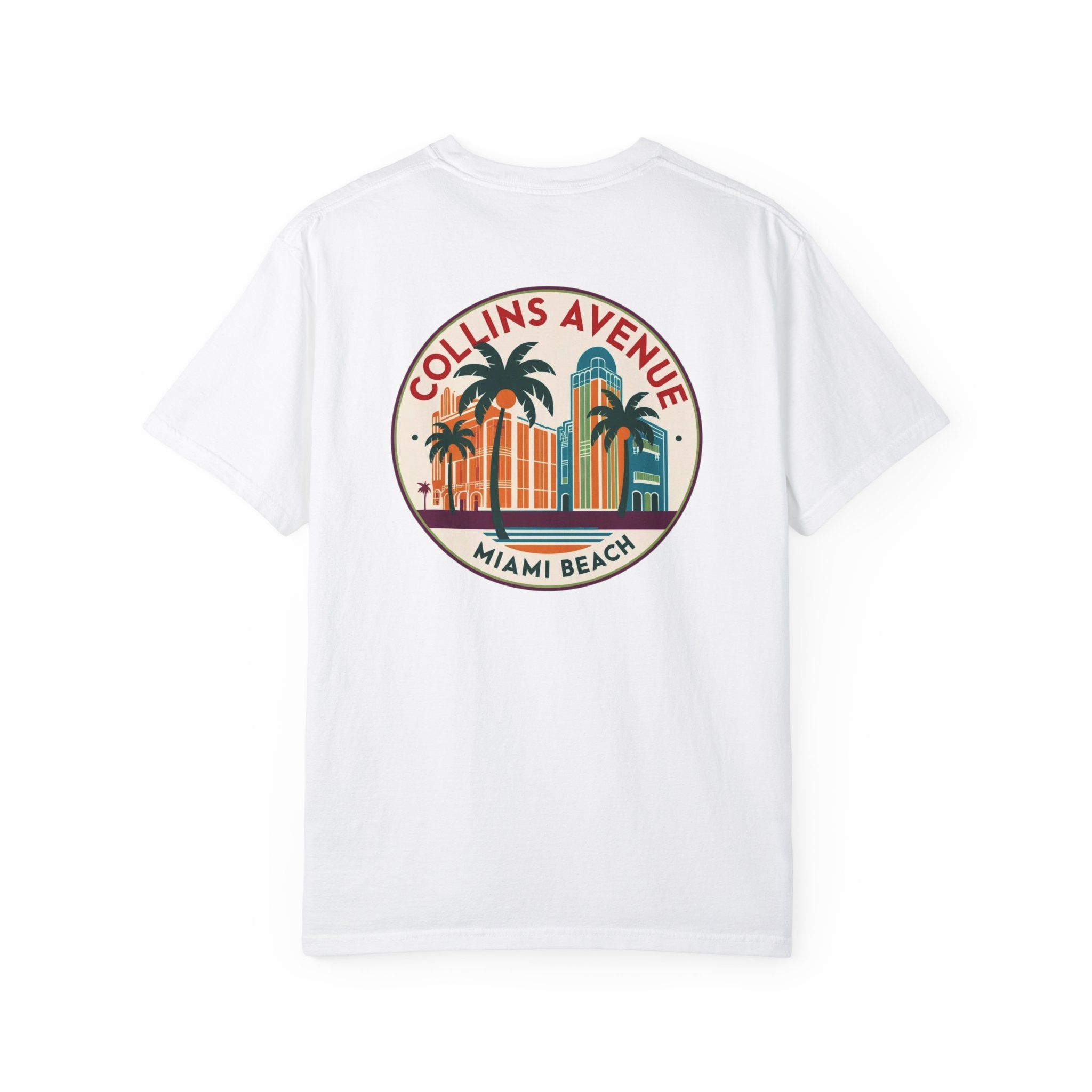 Sailing Religion Miami Beach vibes collection Unisex Garment-Dyed Tee