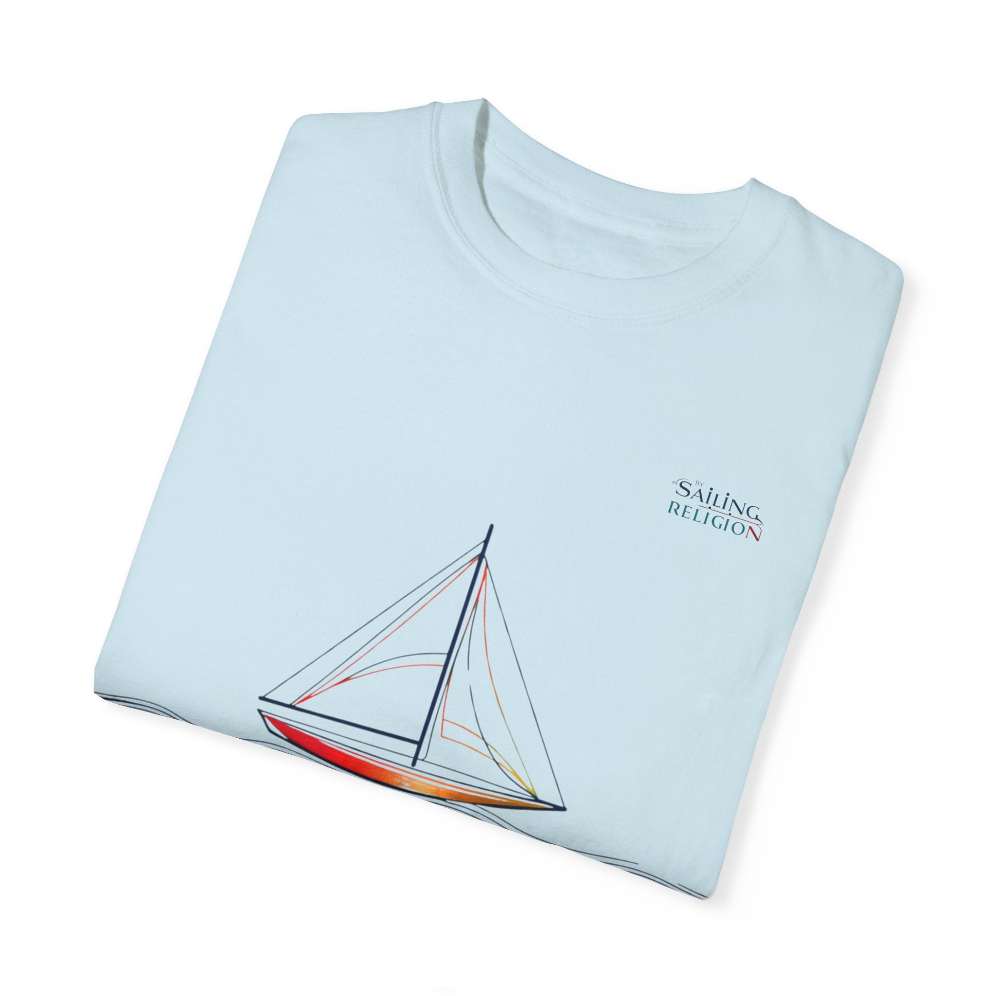 Sailing Religion single line collection unisex T-shirt