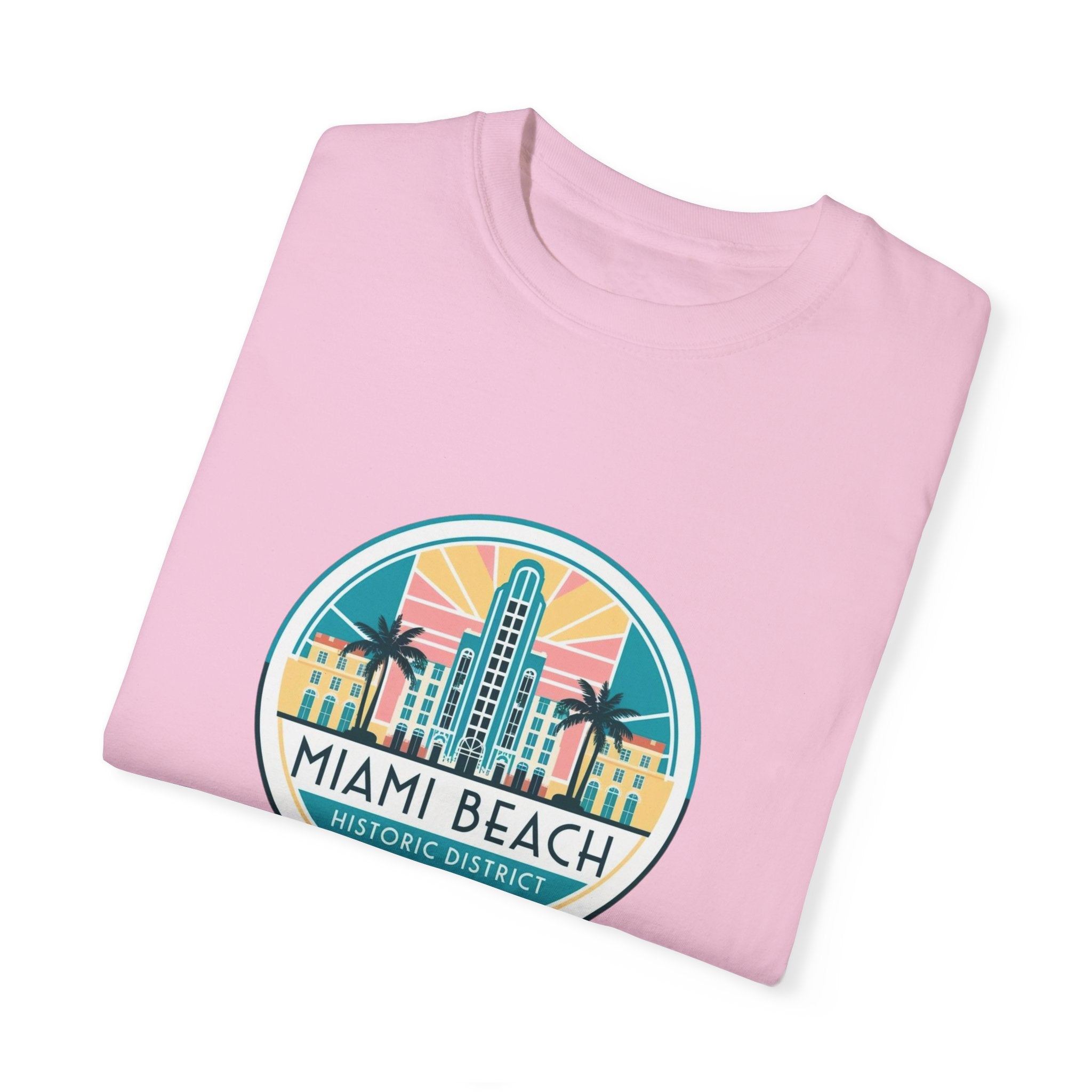 Sailing Religion Miami Beach vibe collection Unisex Garment-Dyed T-shirt