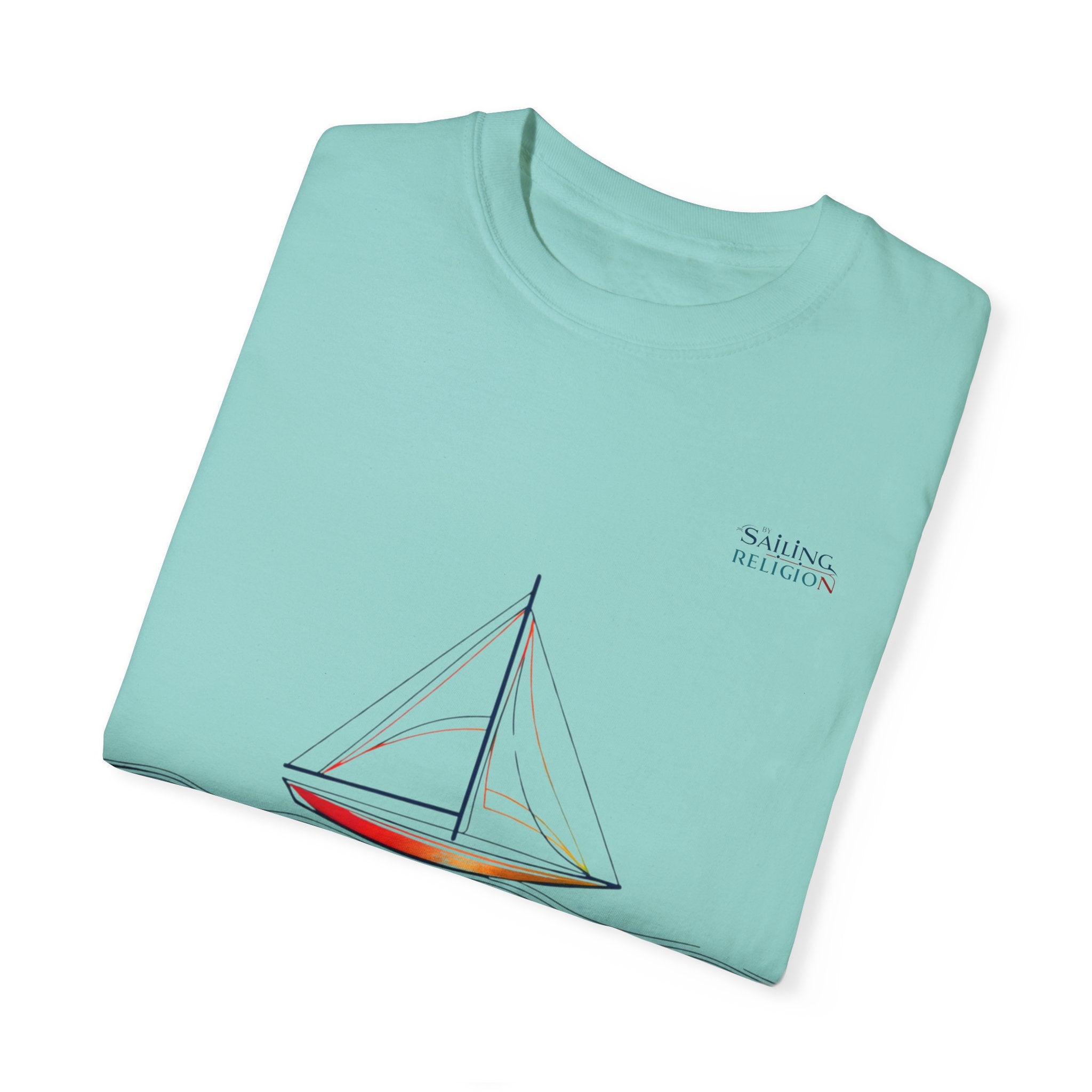 Sailing Religion single line collection unisex T-shirt